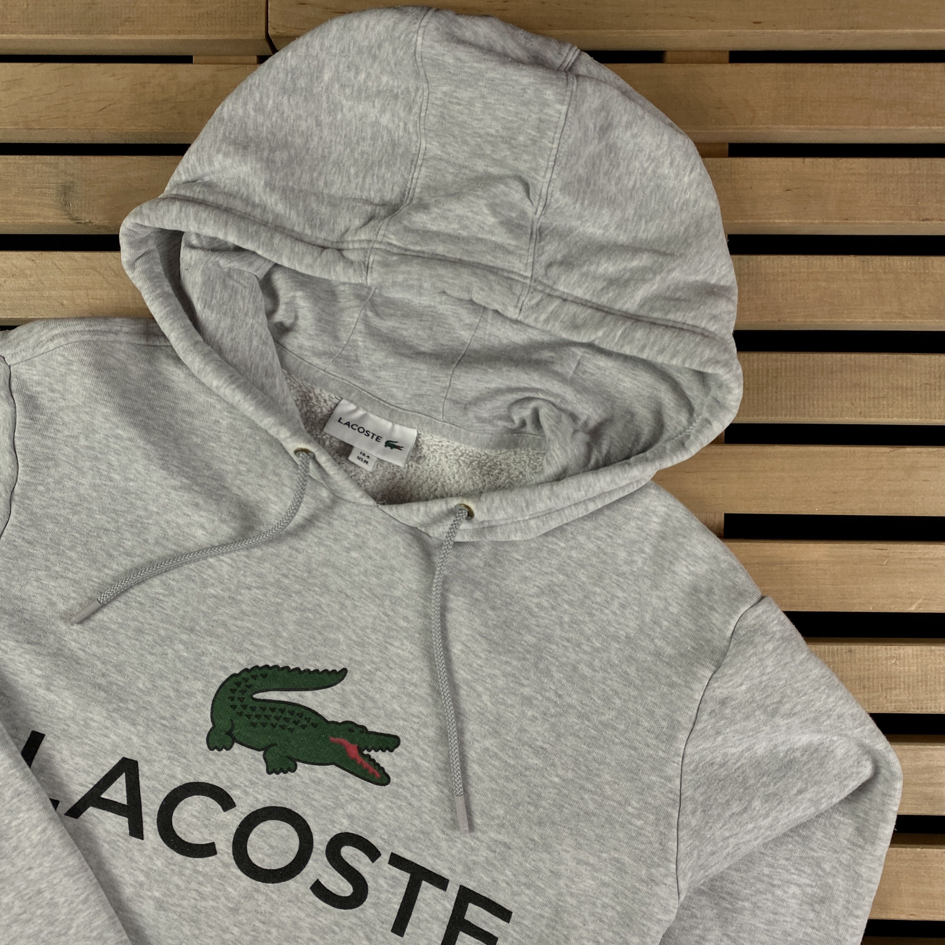 Lacoste Men’s Hooded Long Sleeves Lacoste Big Logo Size M Size US M / EU 48-50 / 2 - 2 Thumbnail