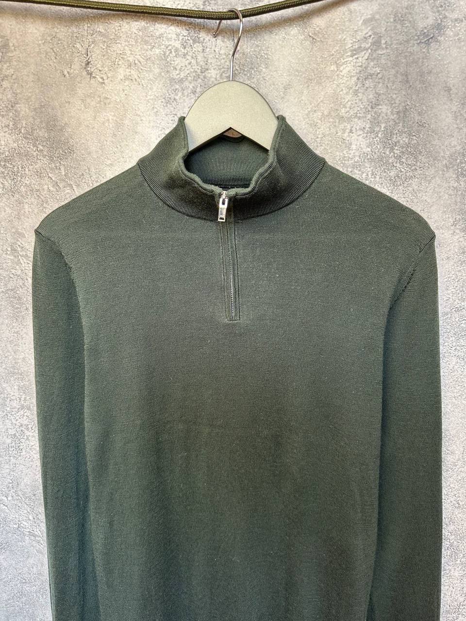 Reiss REISS Blackhall Merino Wool 1/4 Zip Neck Jumper Sweater Size US M / EU 48-50 / 2 - 5 Thumbnail