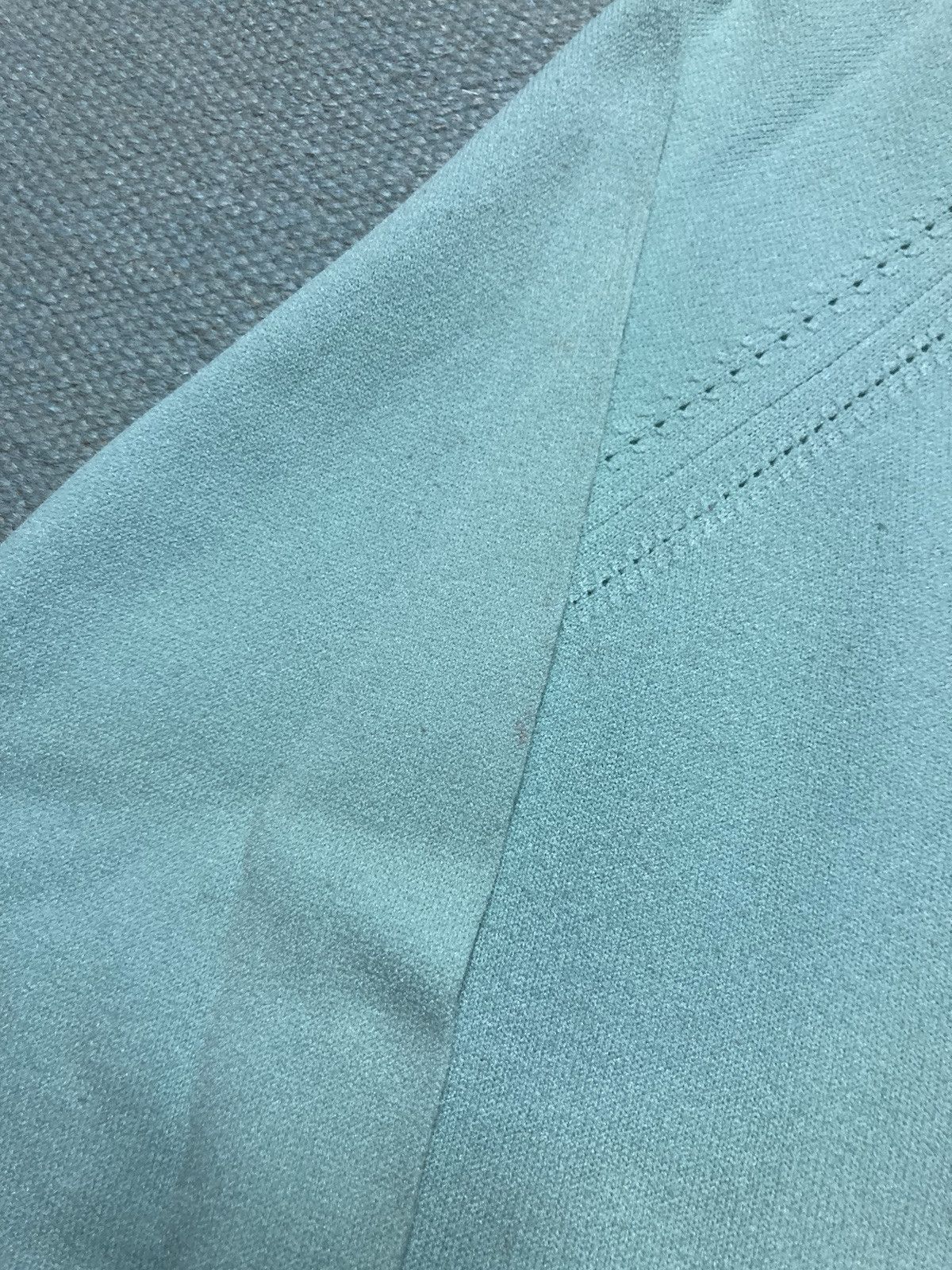 Vintage Vintage 60s t shirt textured poly nylon? blue women’s large Size L / US 10 / IT 46 - 3 Thumbnail
