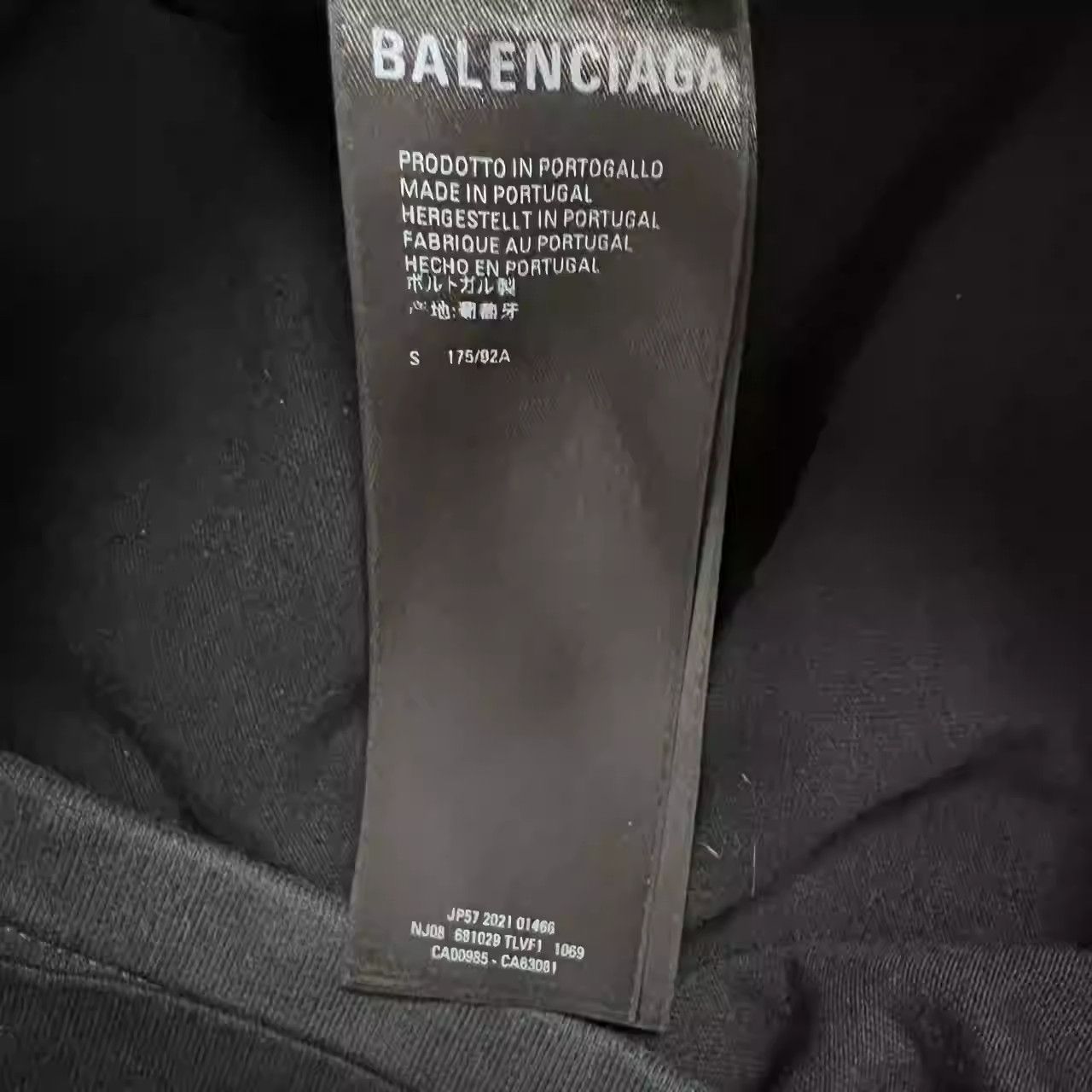 Balenciaga Balenciaga SS22 Sleeved Hooded Long Sleeved Hoodie Size US S / EU 44-46 / 1 - 5 Thumbnail