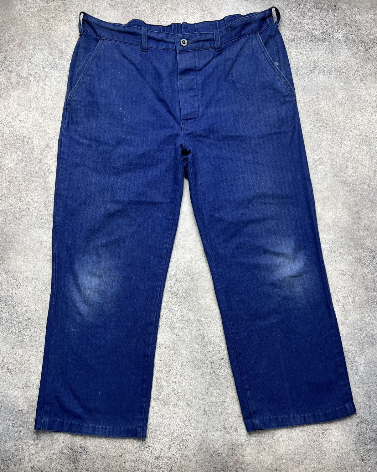 Le Laboureur Vintage french work pants Size US 33 - 2 Thumbnail