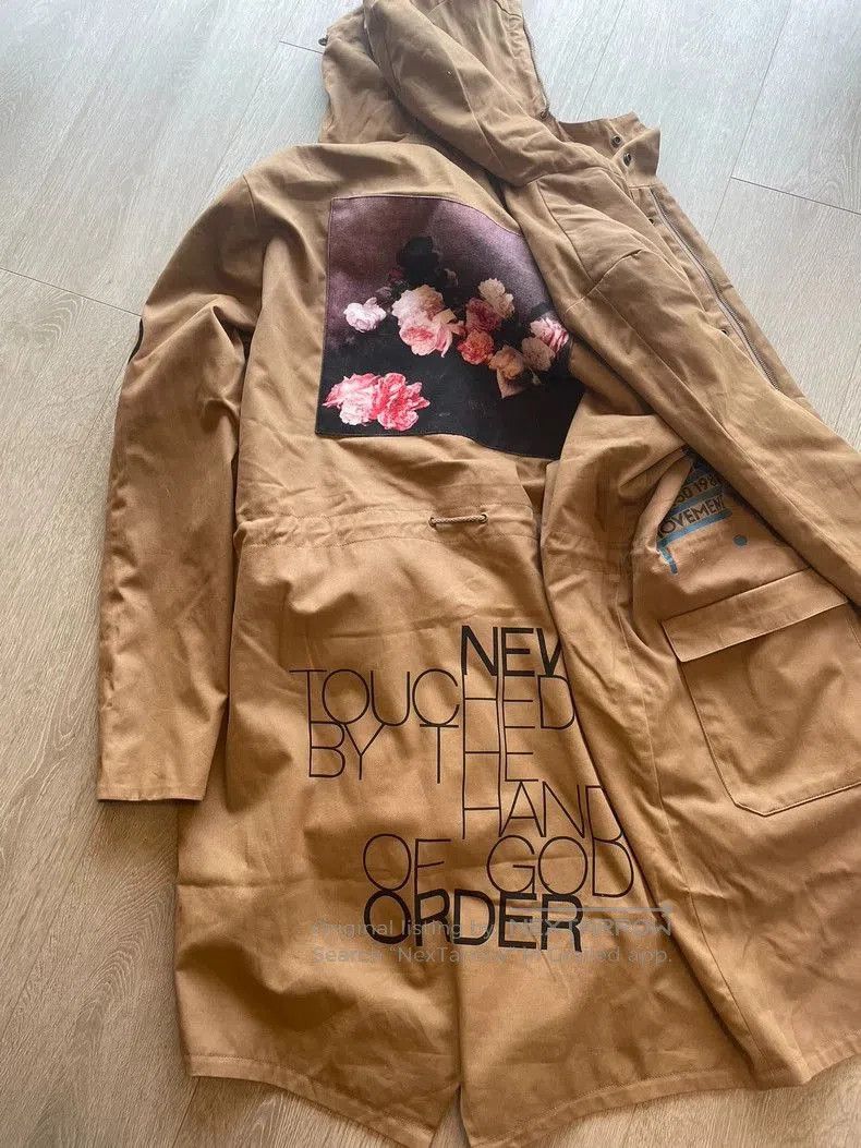 Raf Simons Raf Simons Floral Oversized Outerwear Coat. Size US L / EU 52-54 / 3 - 1 Thumbnail