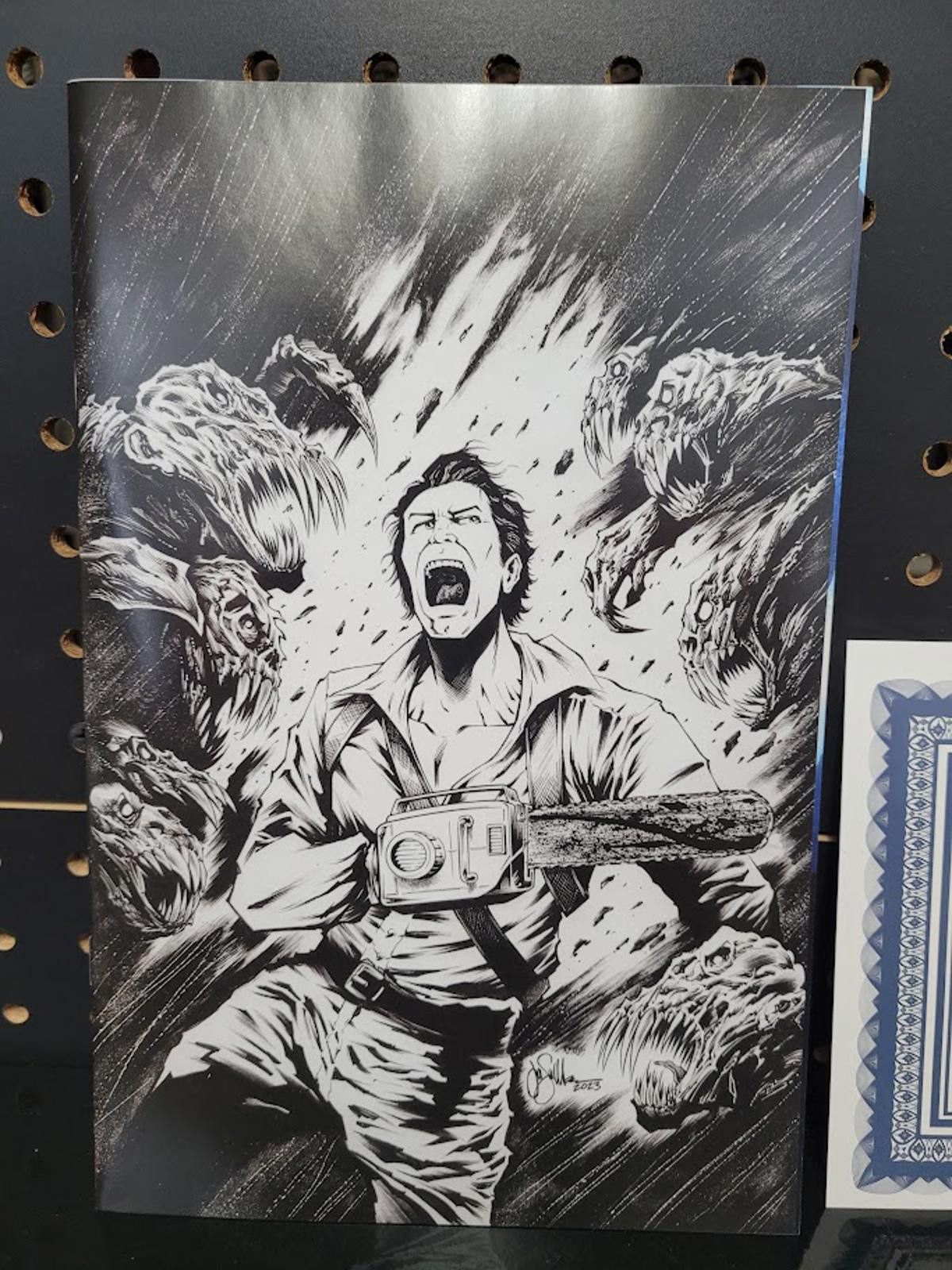 Other Signed Army of Darkness Forever #1 Jason Moore Virgin NM COA Size ONE SIZE - 2 Thumbnail