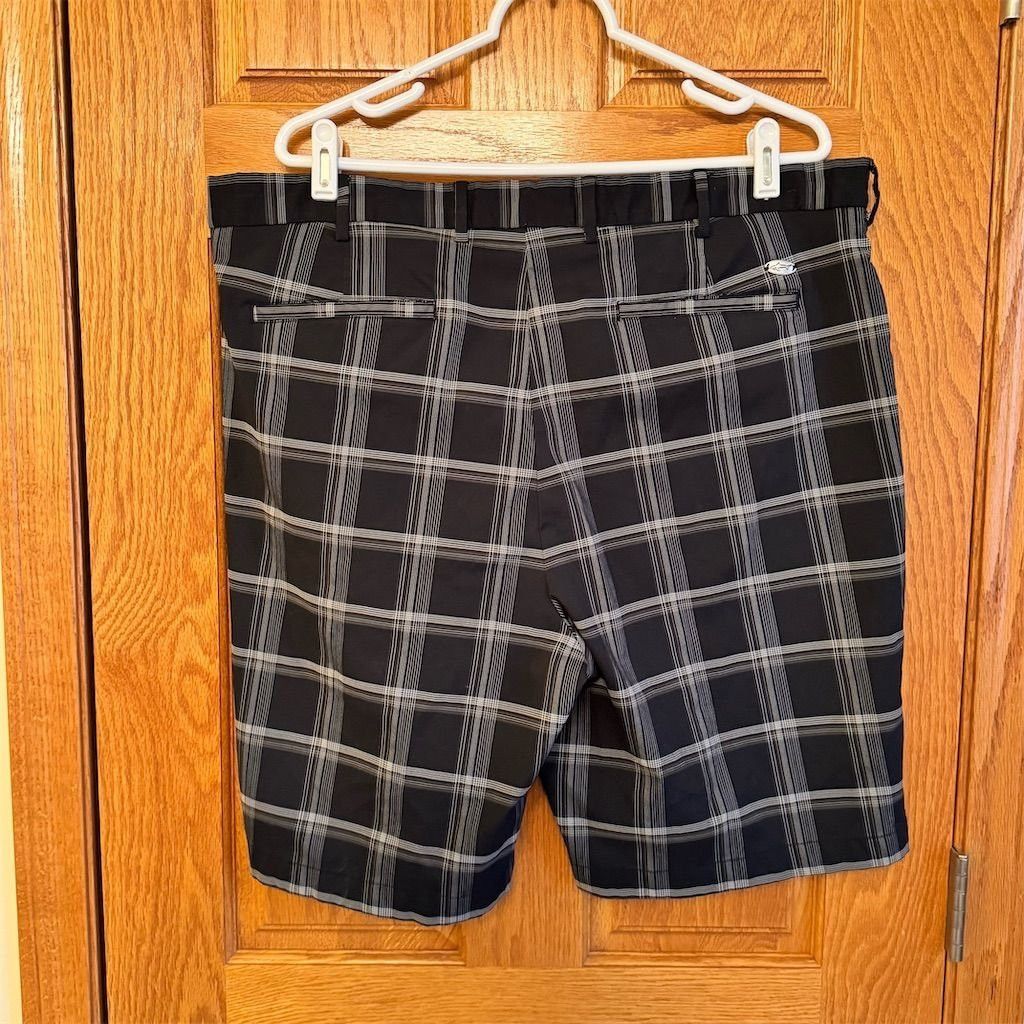 Greg Norman Greg Norman Men's Plaid Chino Shorts Multicolor Size 40 Cas Size US 40 / EU 56 - 2 Thumbnail