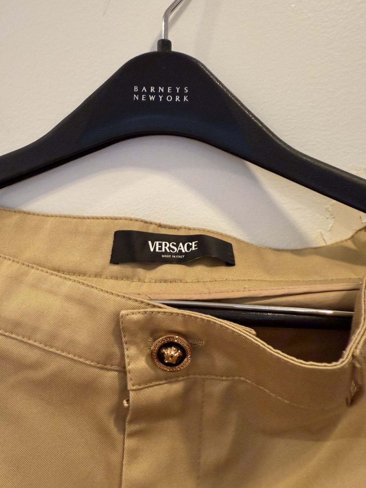 Versace Versace Khaki pants Size US 34 / EU 50 - 2 Thumbnail