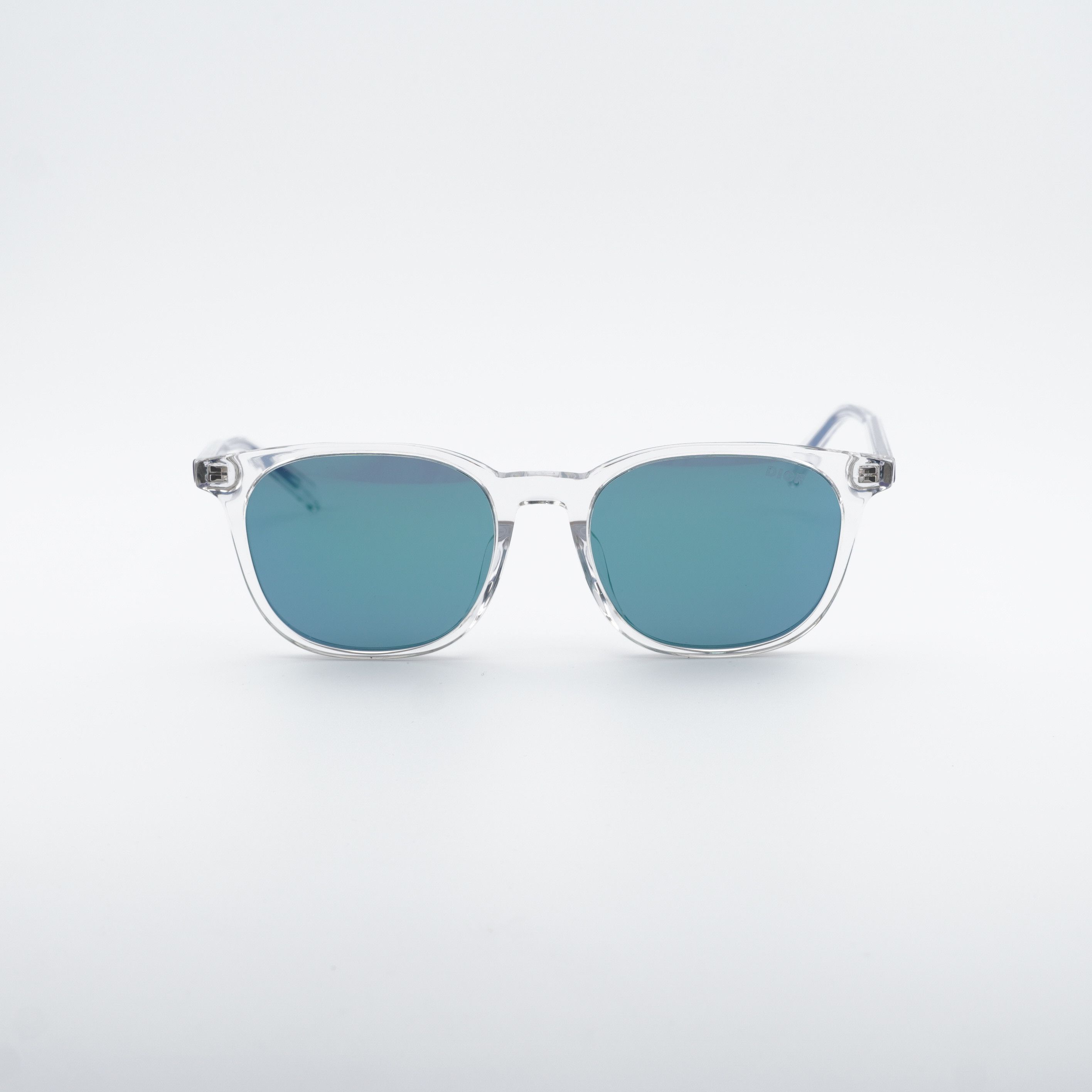 Dior Dior INDIOR S1F 85B7 Sunglasses Transparent Square Frame Size ONE SIZE - 2 Thumbnail