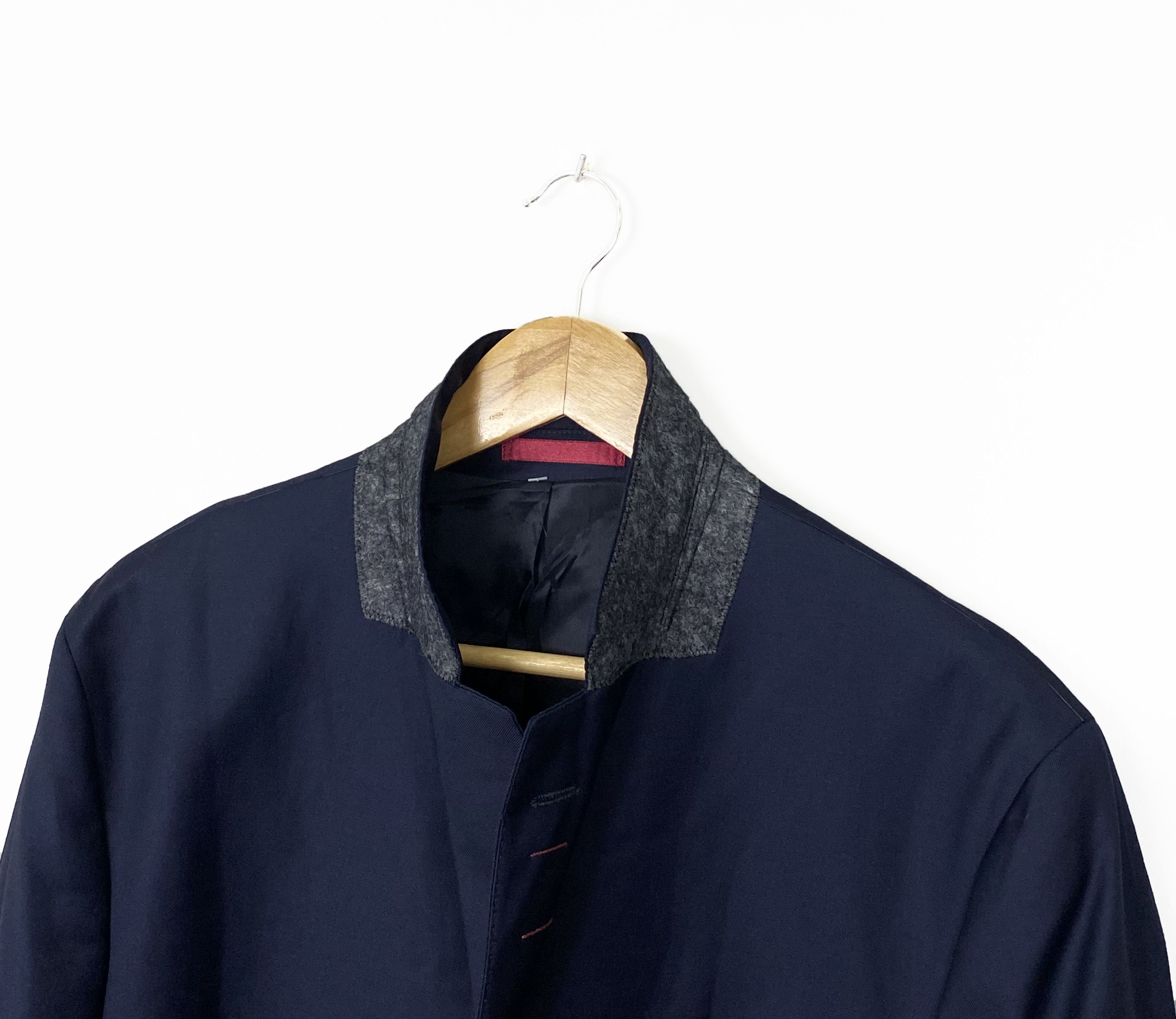 Hackett Hackett Wool Navy Blazer Size 42R Size 42R - 3 Thumbnail