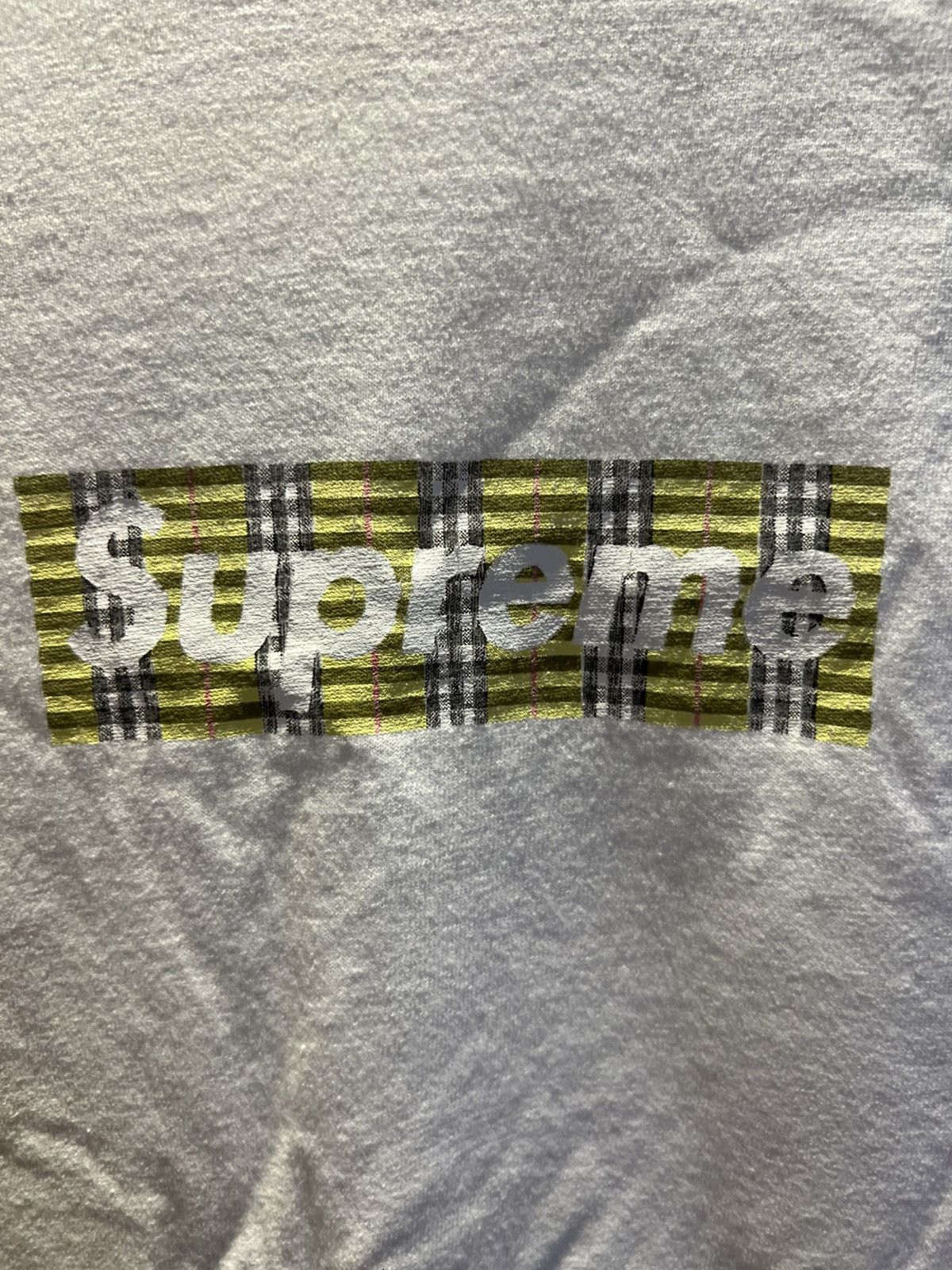 Burberry × Supreme × Vintage 1997 Supreme Burberry Box Logo Size US L / EU 52-54 / 3 - 2 Thumbnail