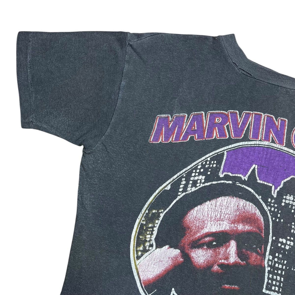 Rap Tees Vtg 1983 Marvin Gaye Sexual Feelings Sold Out Show T-Shirt Size US L / EU 52-54 / 3 - 8 Thumbnail