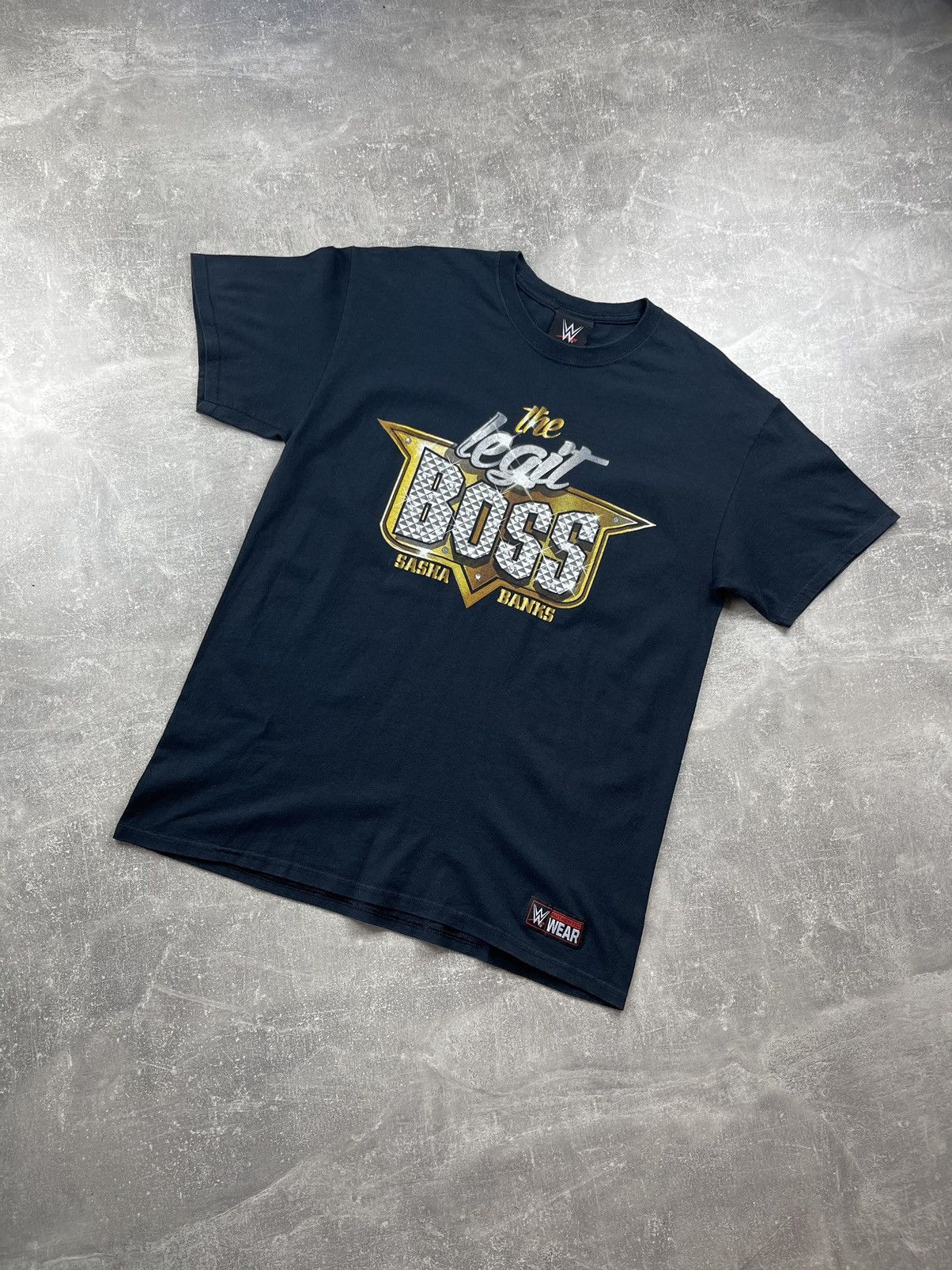 WWE WWE Authentic Sasha Banks T-Shirt The Legit Boss Wrestling Size US L / EU 52-54 / 3 - 1 Thumbnail