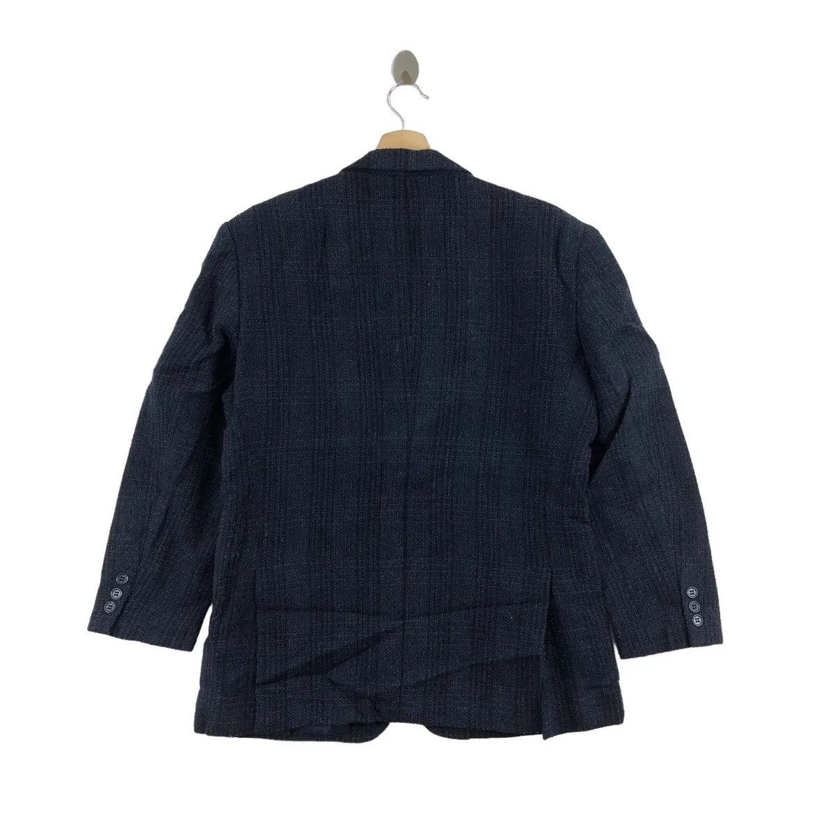 Ungaro Paris Vtg UNGARO PARIS Pour Homme Collection Striped Blazer 2 Size 38R - 4 Thumbnail