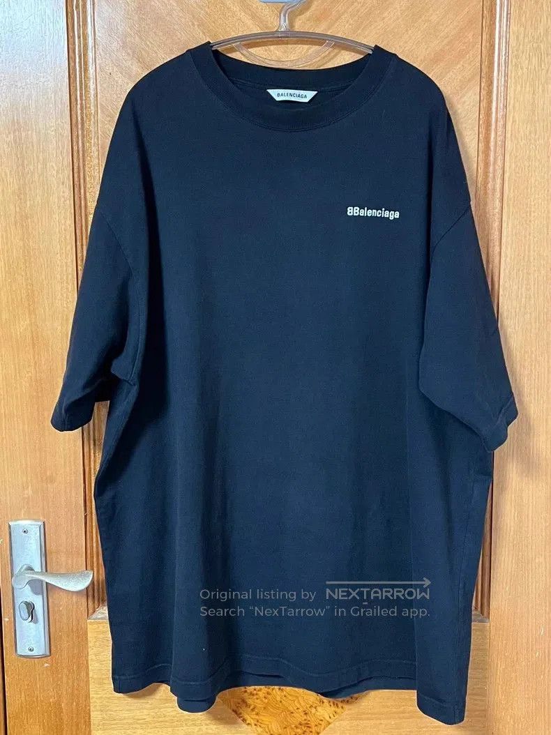 Balenciaga Balenciaga Embroidered Logo Short Sleeve. Size US L / EU 52-54 / 3 - 1 Thumbnail