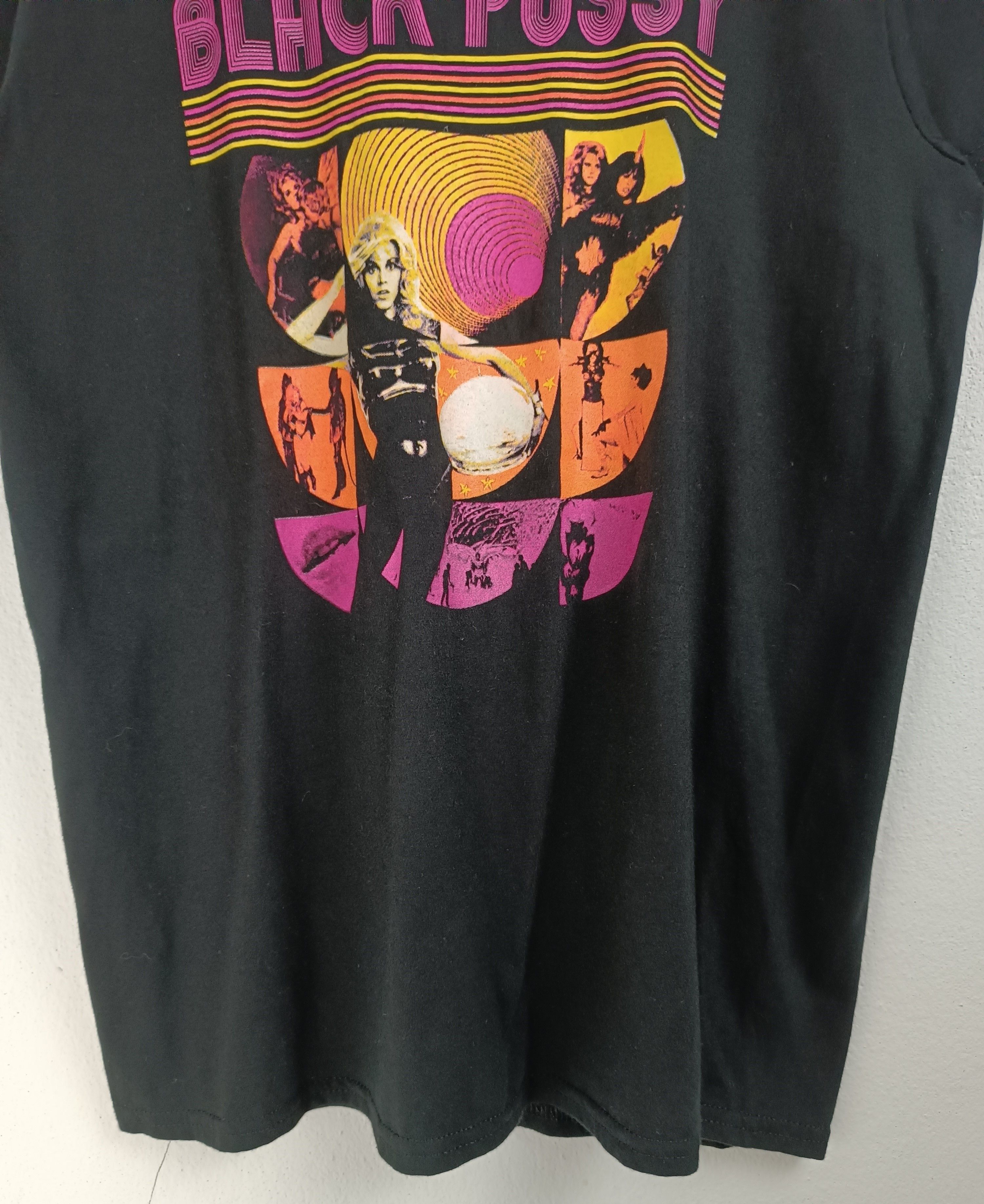 Band Tees VINTAGE BLACK PUSSY PSCHEDELIC STONER ROCK TEE VERY RARE Size US S / EU 44-46 / 1 - 10 Thumbnail