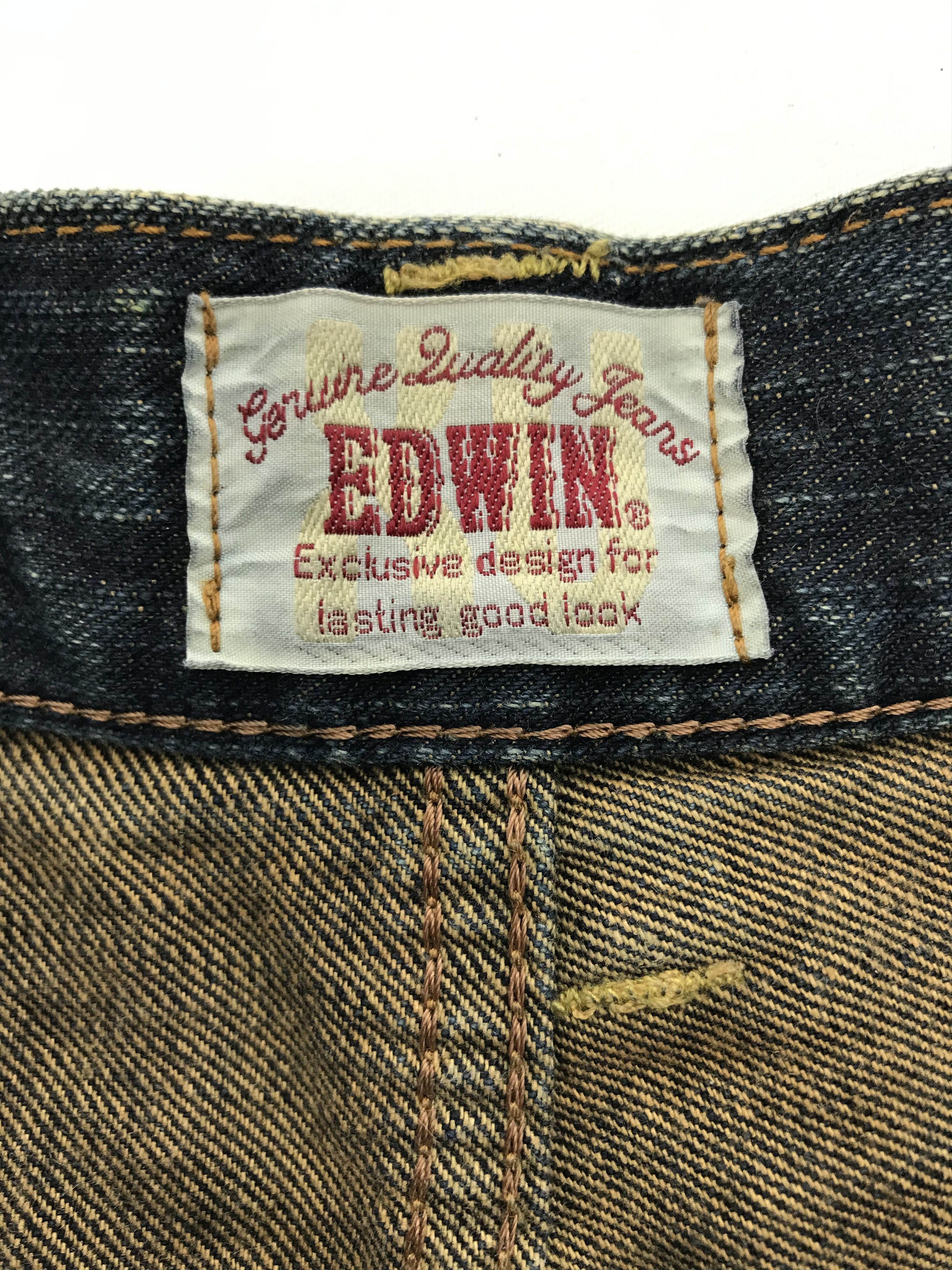 Edwin Vintage Edwin XV Blue Wash Jeans Size US 33 - 10 Thumbnail