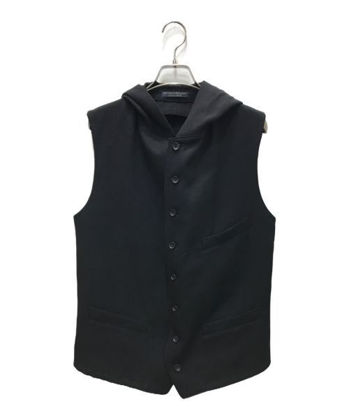 Yohji Yamamoto YOHJI YAMAMOTO REGULATION BLACK Hooded vest Size US XL / EU 56 / 4 - 1 Thumbnail