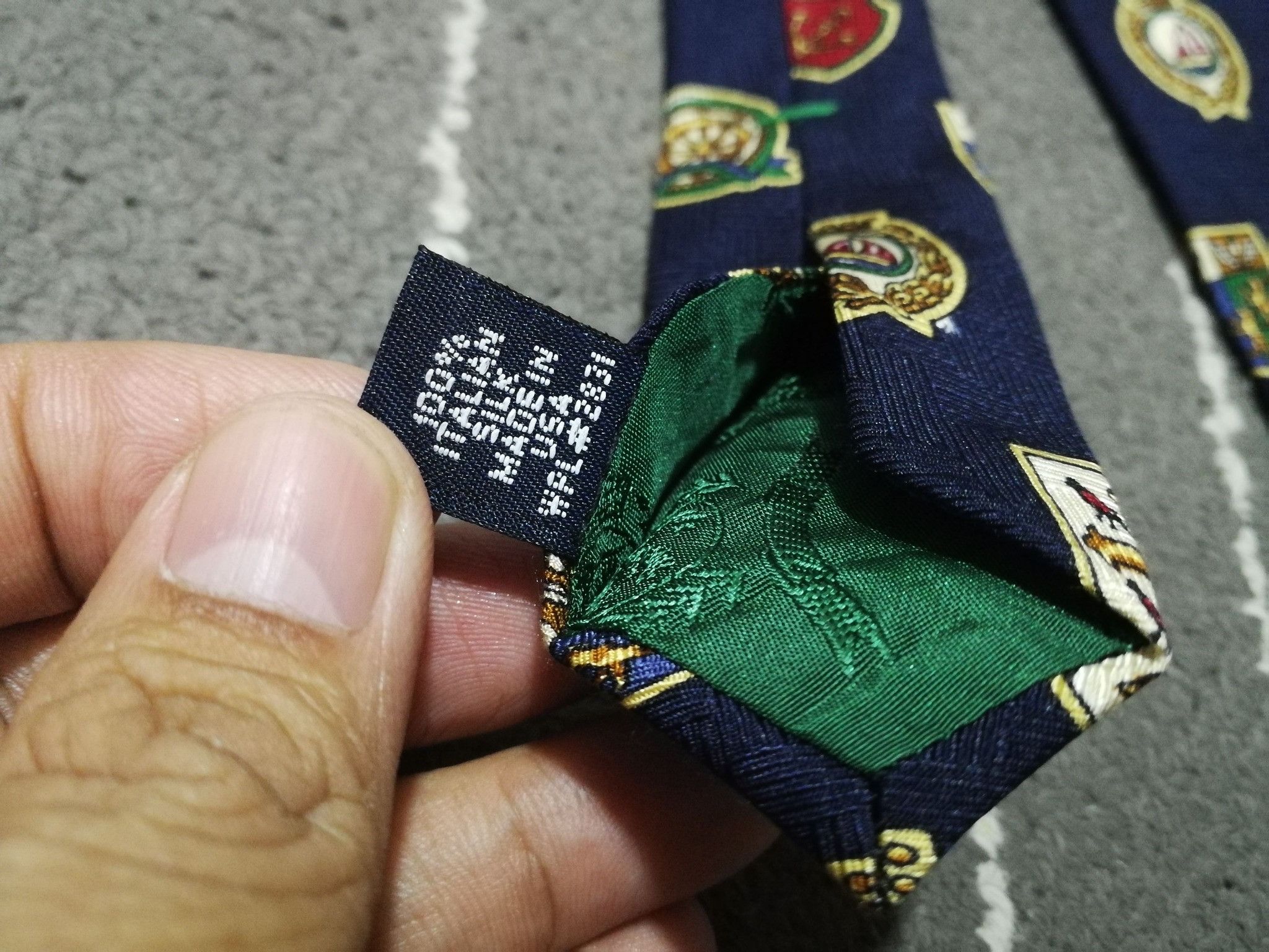 Tommy Hilfiger Tommy hilfiger combo neck tie 1997 Size ONE SIZE - 6 Thumbnail