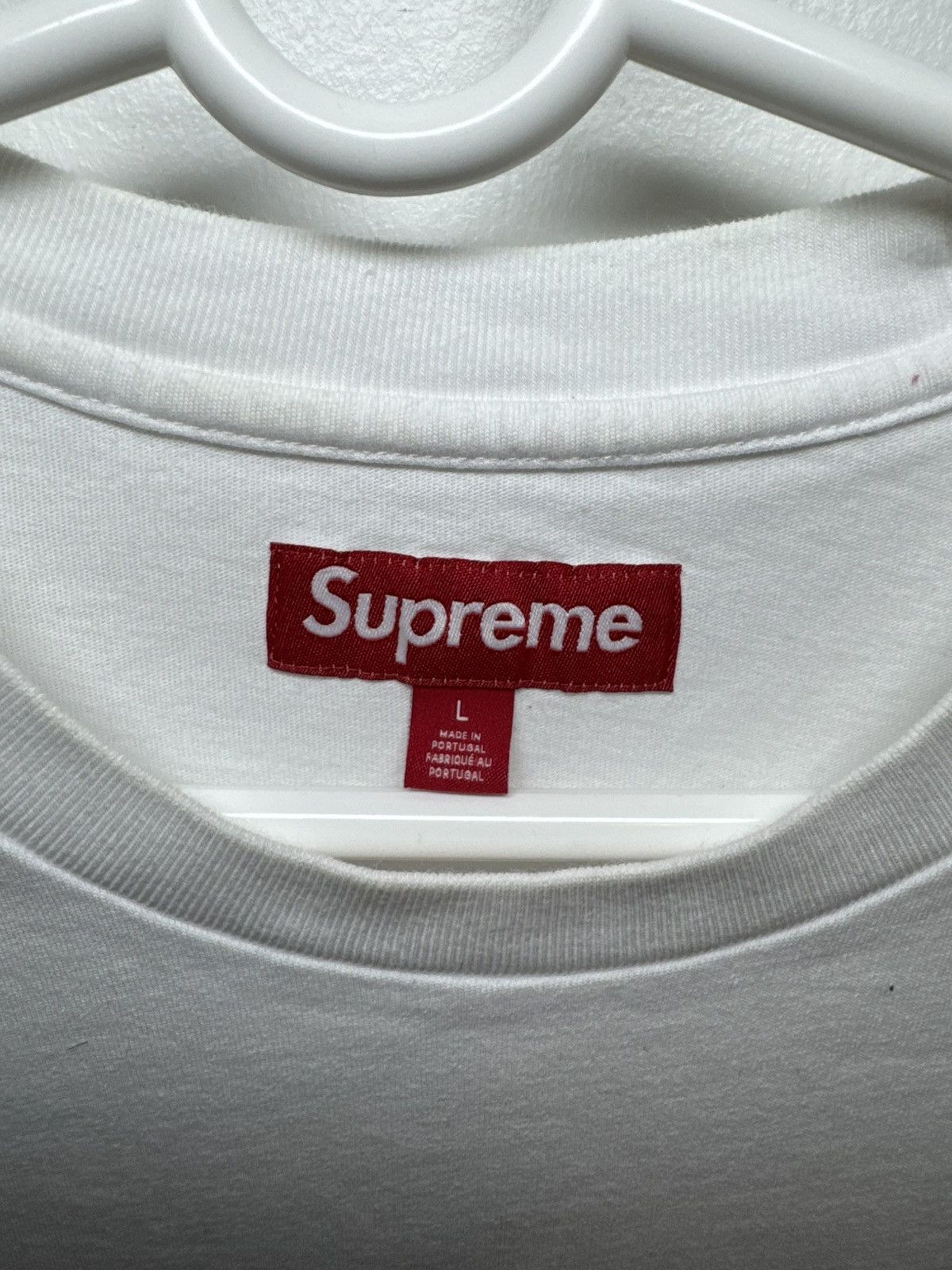 Supreme Supreme box logo white tee L Size US L / EU 52-54 / 3 - 3 Thumbnail