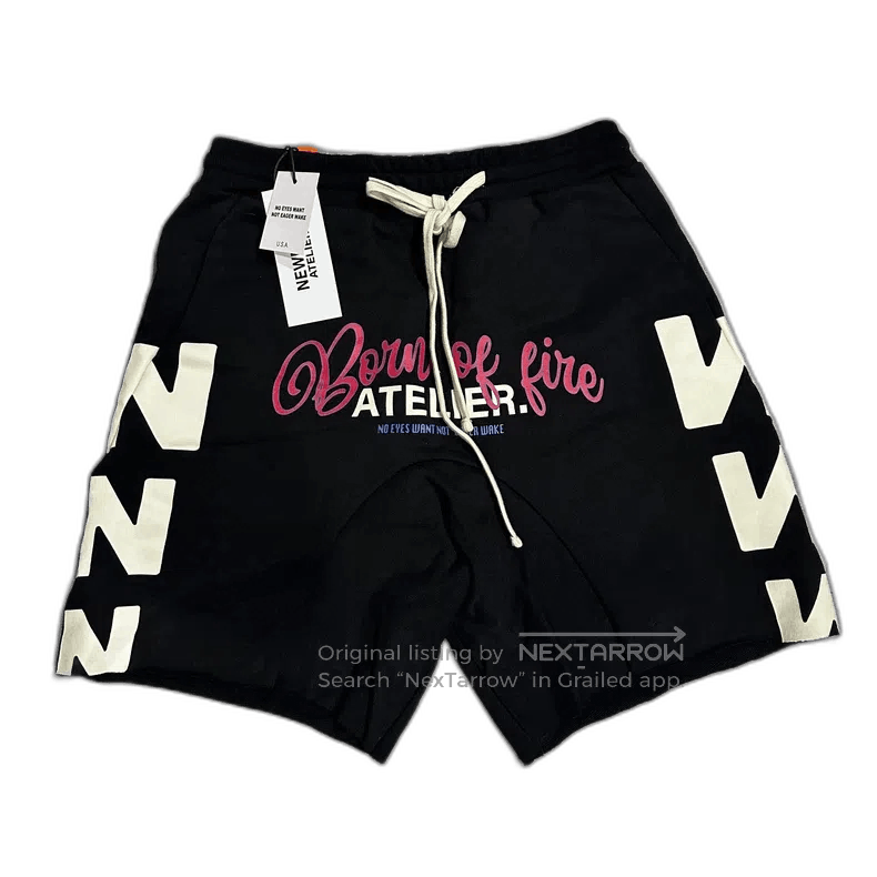 Other Newnew Atelier Graffiti Style Shorts. Size US 32 / EU 48 - 1 Thumbnail