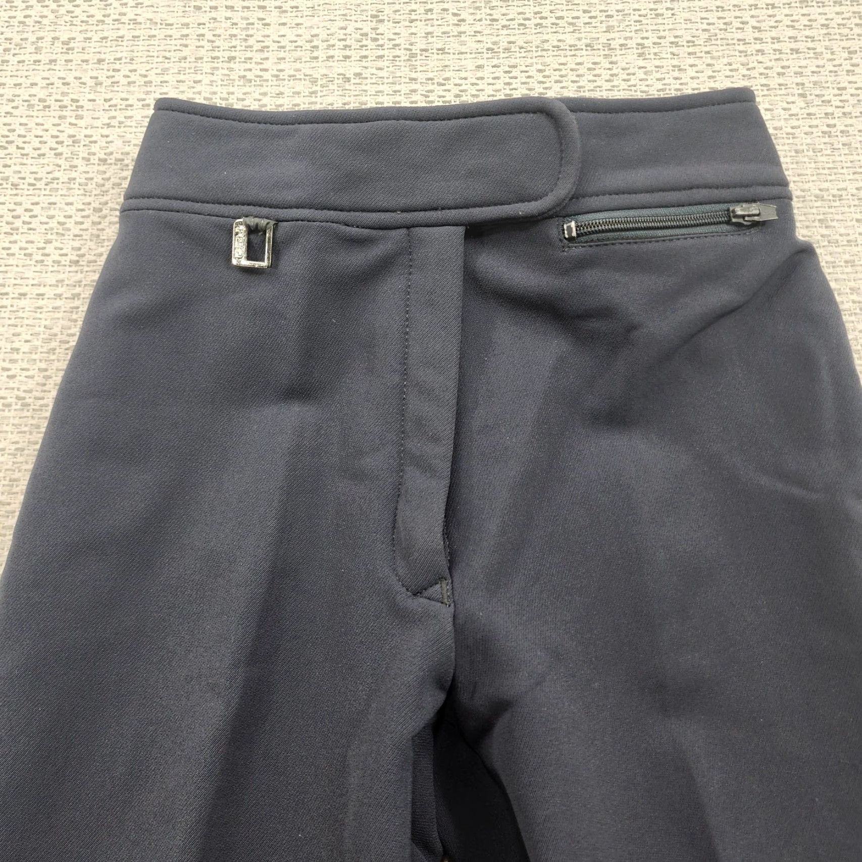 Vintage VINTAGE FERA Ski Pants Womens 8R Gray Wool Blend Bootcut Snow Gaiters Stretch Zip Pocket Size 30" / US 8 / IT 44 - 6 Thumbnail
