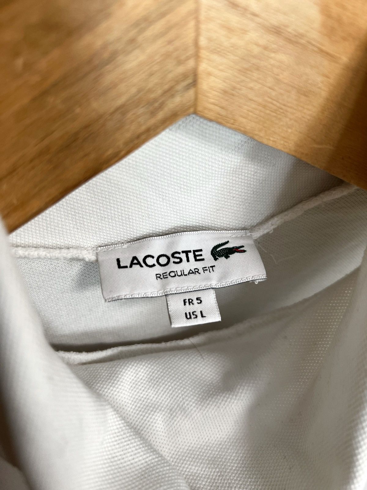 Lacoste Lacoste Golf White Turtleneck Long Sleeve Top Logo Neck Sz L Size US L / EU 52-54 / 3 - 6 Thumbnail