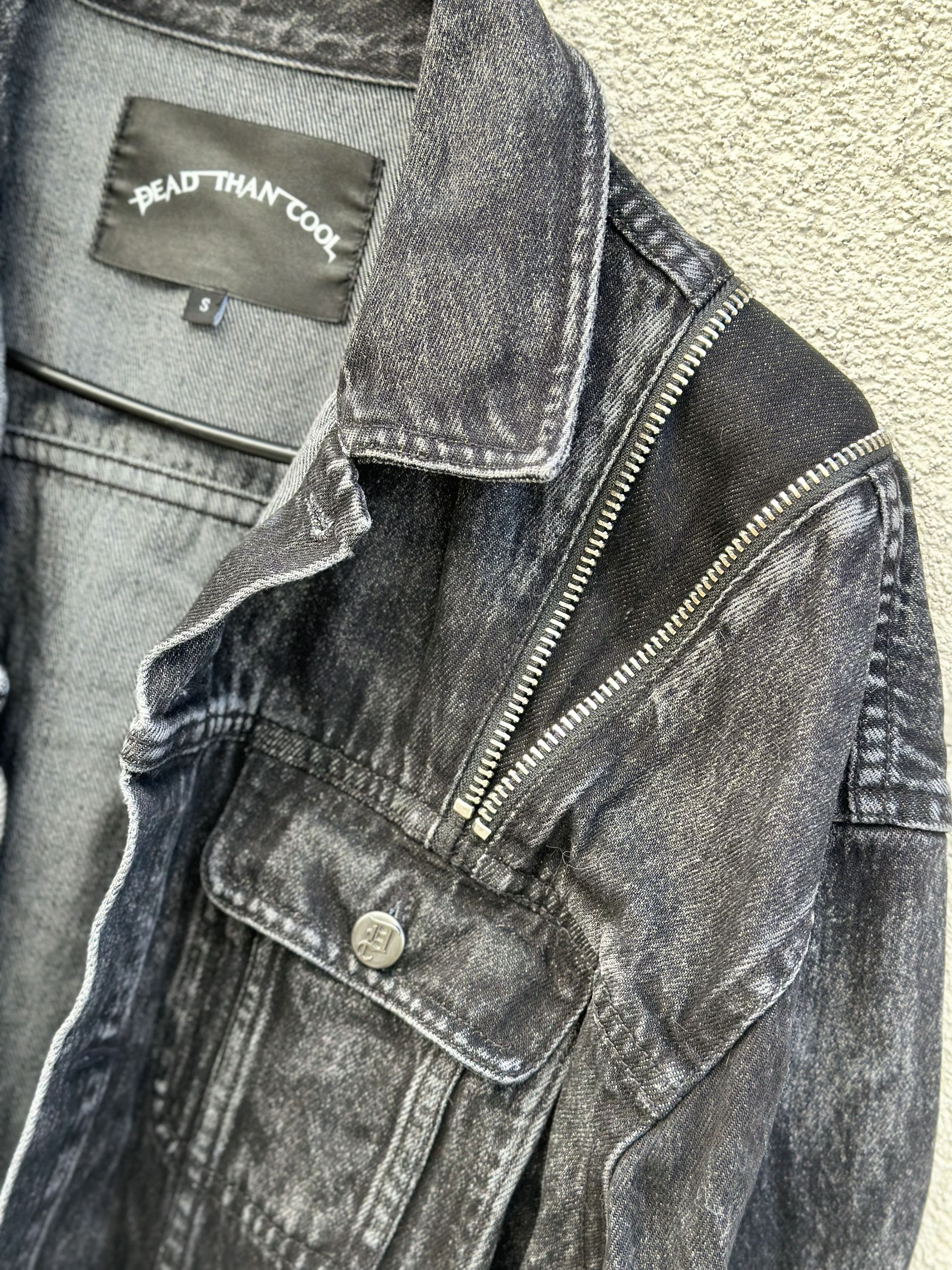 Vintage Dead. Than. Cool. Charcoal Zipper Jacket Size US S / EU 44-46 / 1 - 10 Thumbnail