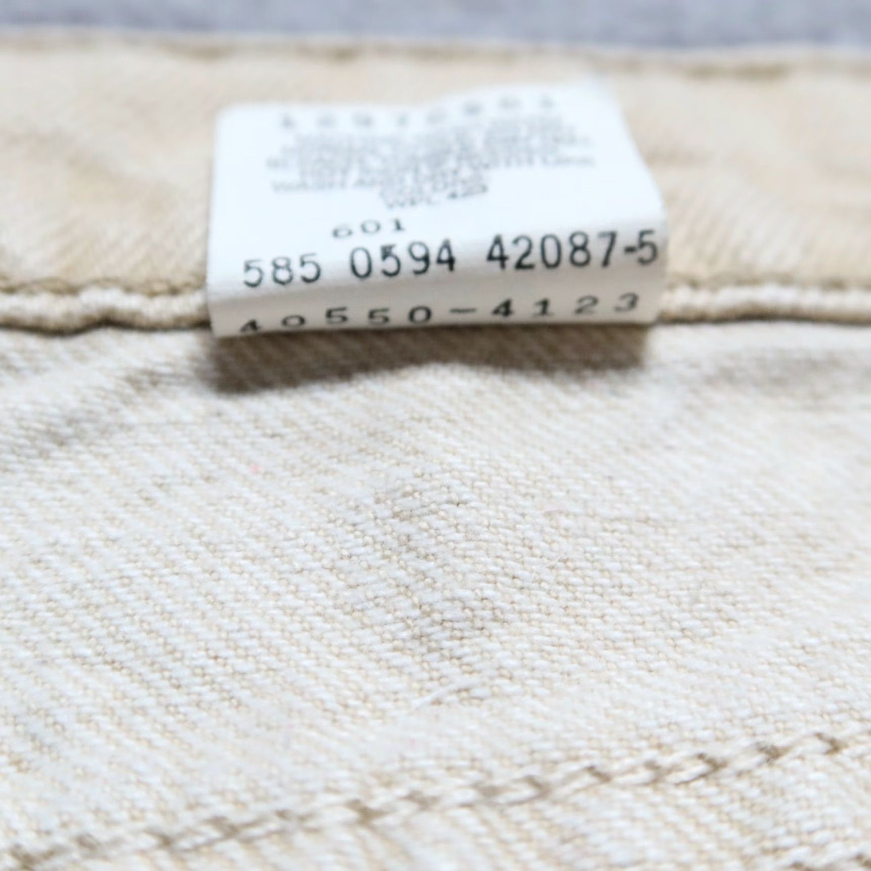Levi's Vintage Levi's 550 Jeans Mens Tan Size 32 31 Denim Relaxed Fit Tapered Jeans Mens Tan 550 Vintage Levi's Jeans Size US 32 / EU 48 - 6 Thumbnail