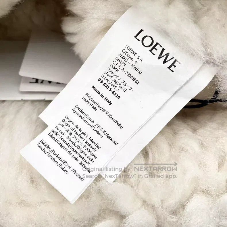 Loewe Loewe Leather solid color zipper pilot jacket Size US M / EU 48-50 / 2 - 4 Thumbnail