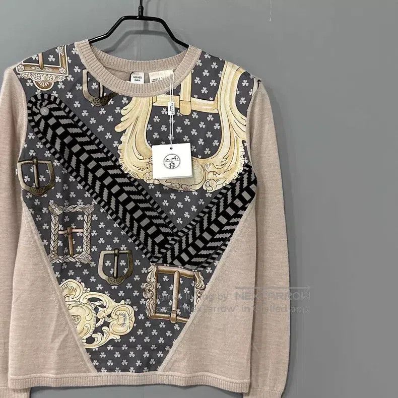 Hermes Hermes Silk cashmere mixed long-sleeved Size XXS / US 00 / IT 34 - 2 Thumbnail