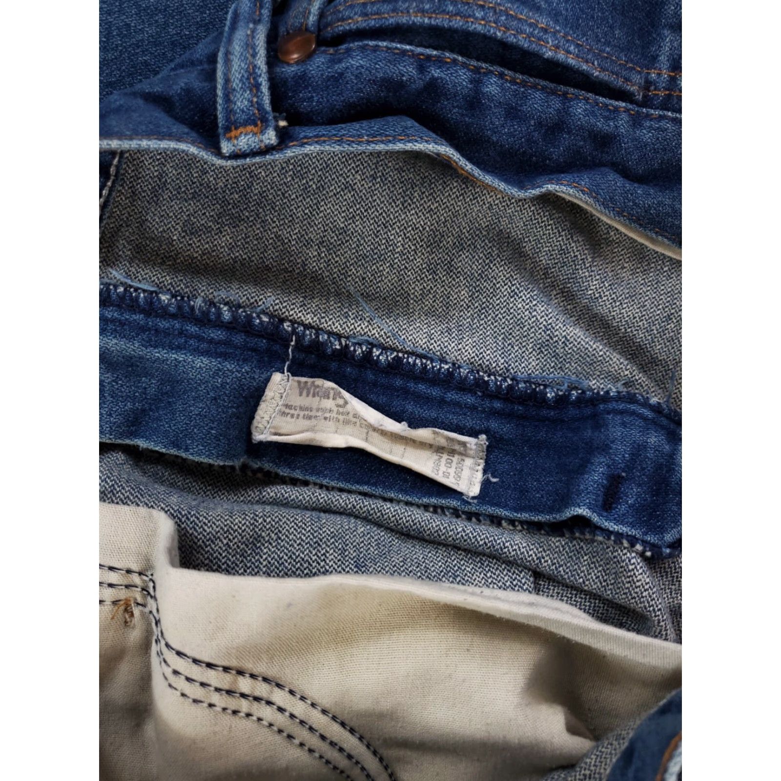 Wrangler VINTAGE Wrangler Jeans Western Wear Made USA Mens 36x31 Blue 90s VTG Straight 36x31 Men Size US 36 / EU 52 - 3 Thumbnail
