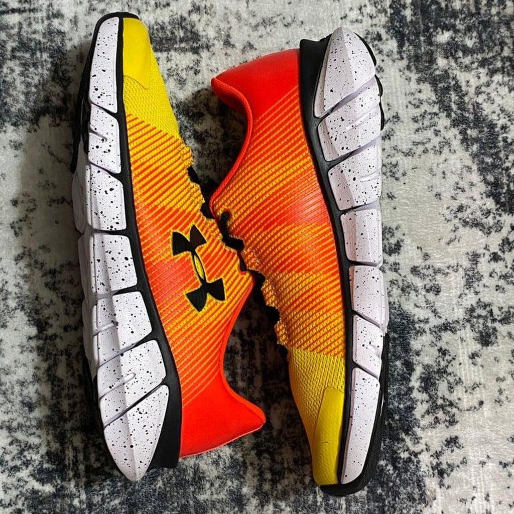 Under Armour Under Armour Level X Series Shoes - Yellow/Orange USM 6 USW8 Size US 6 / EU 39 - 6 Thumbnail