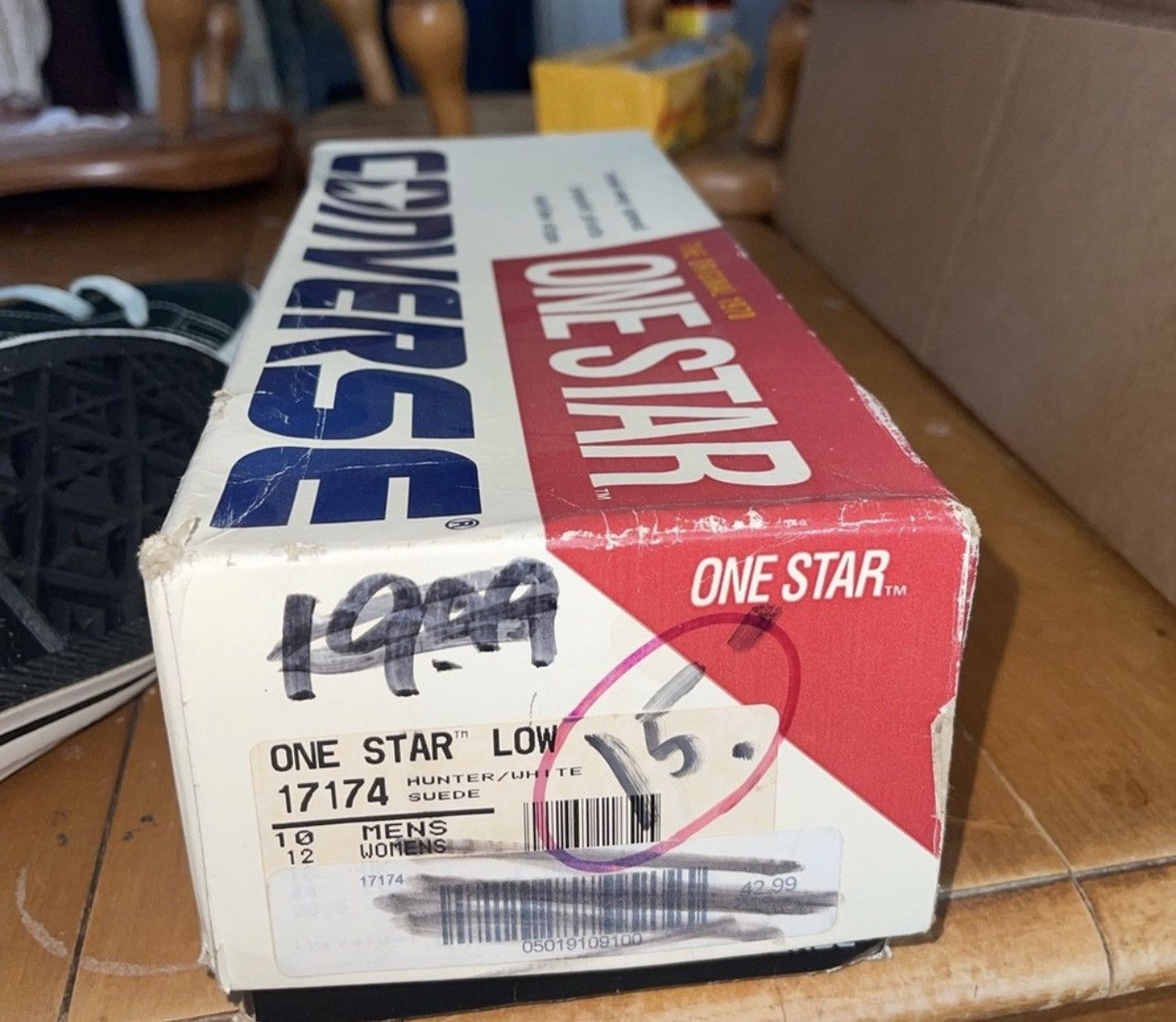 Converse NIB Vintage 90s Converse One Star USA Sneakers Sz 10 Size US 10 / EU 43 - 5 Thumbnail