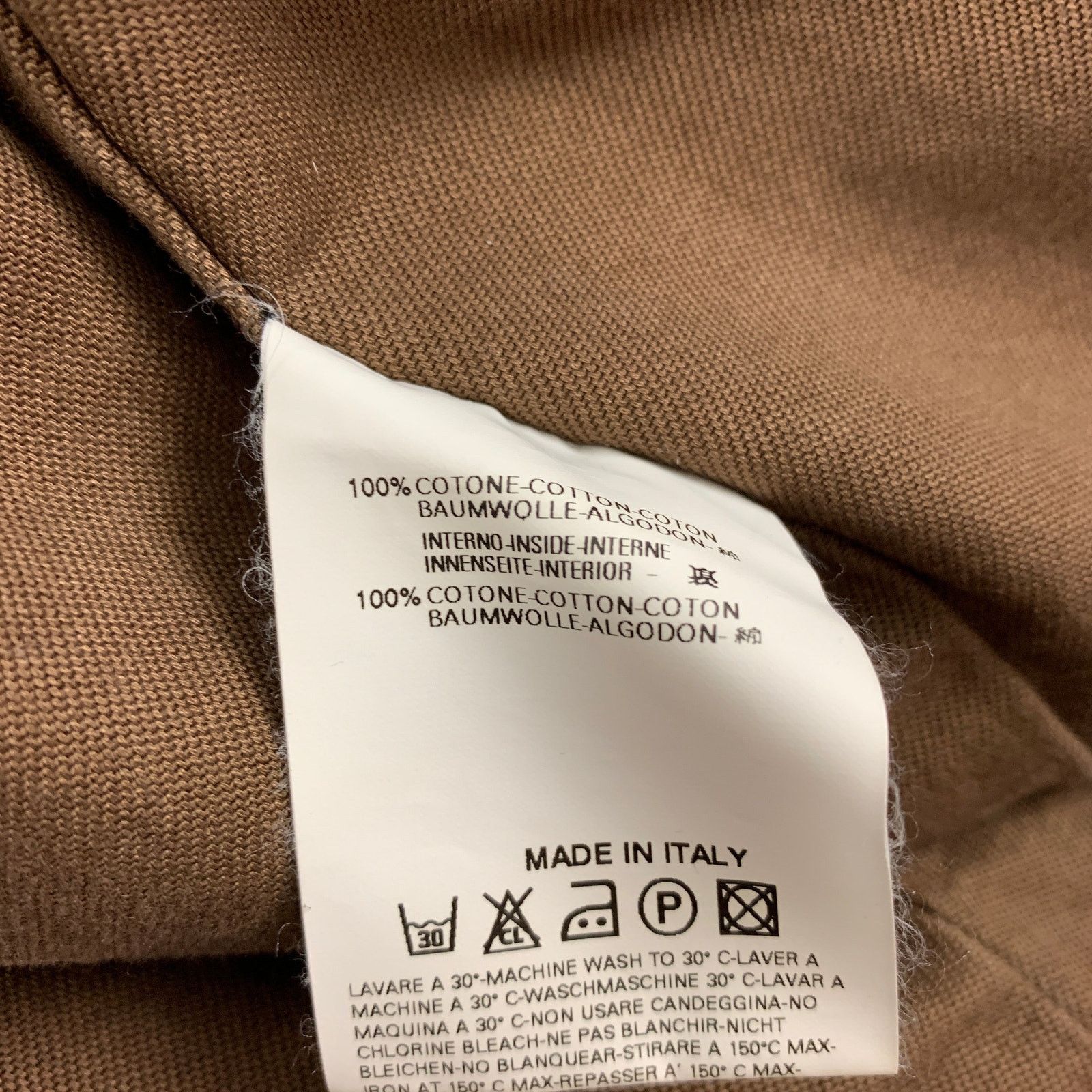 Dsquared2 DSQUARED2 Size 40 Taupe Moleskin Zip Up Jacket Size US L / EU 52-54 / 3 - 7 Thumbnail