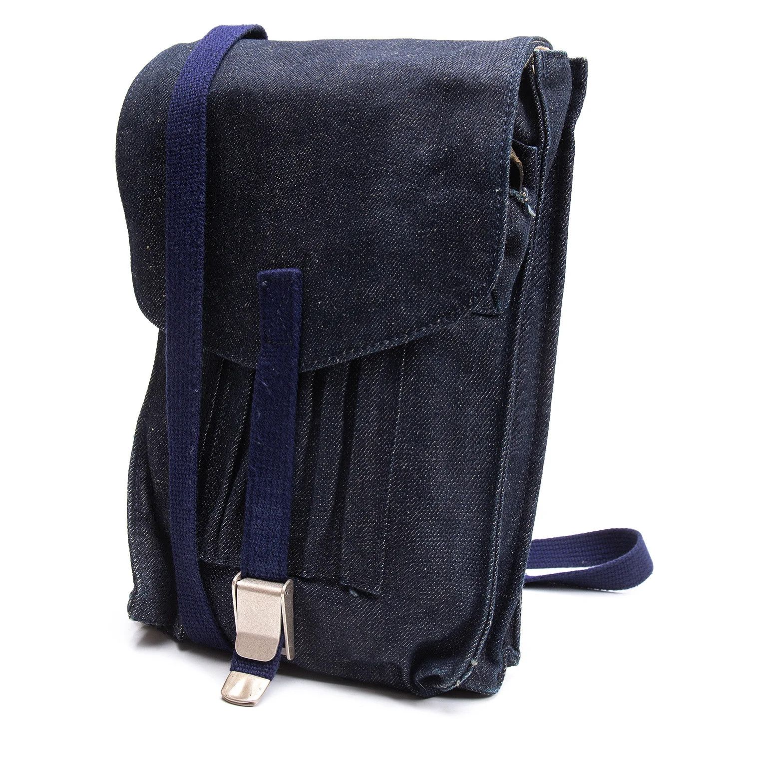 Junya Watanabe Indigo Mini Shoulder Bag with Numbering Denim Design Size ONE SIZE - 1 Thumbnail