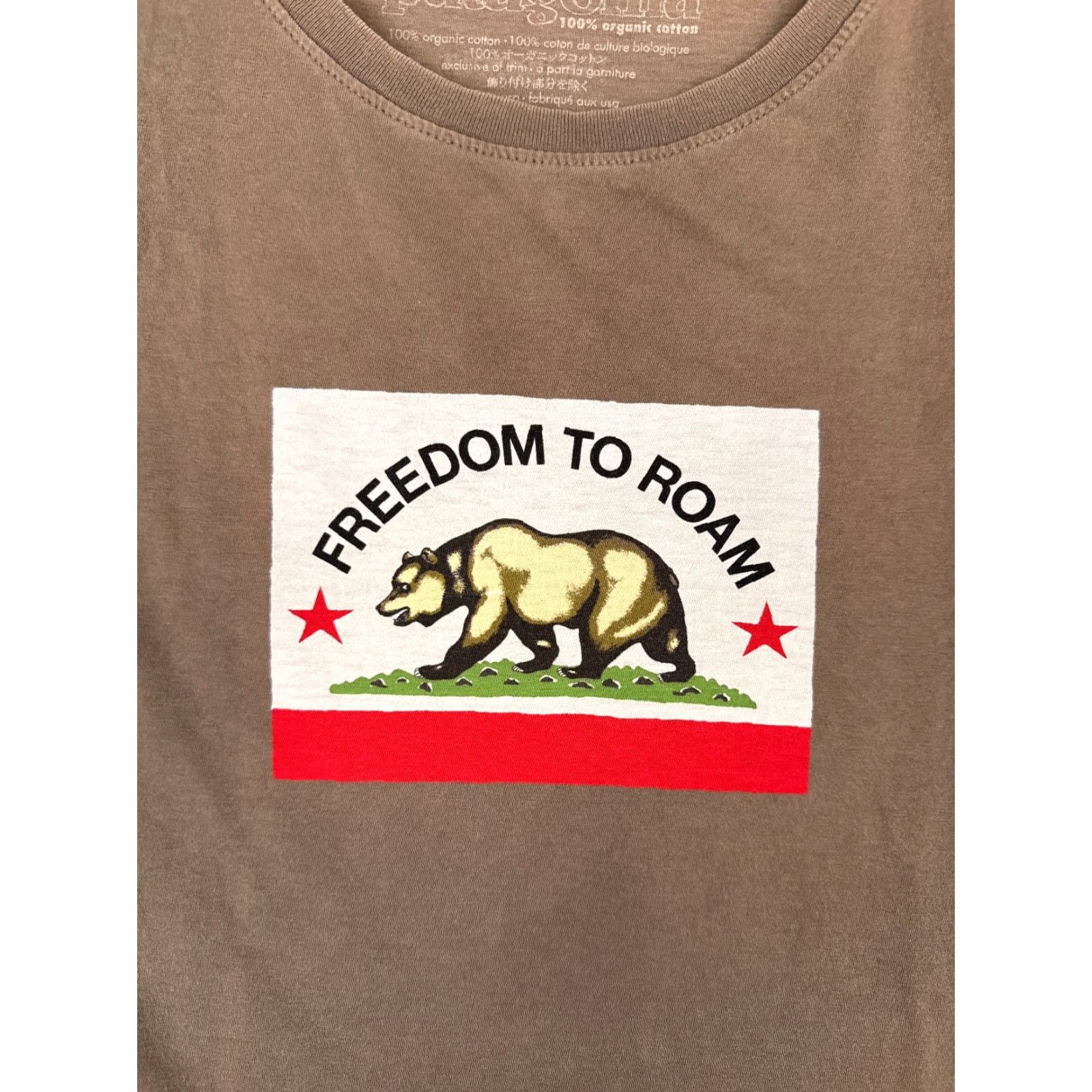 Patagonia Patagonia Shirt Women Small Brown Crew Neck 100% Cotton Freedom To Roam READ Size S / US 4 / IT 40 - 6 Thumbnail