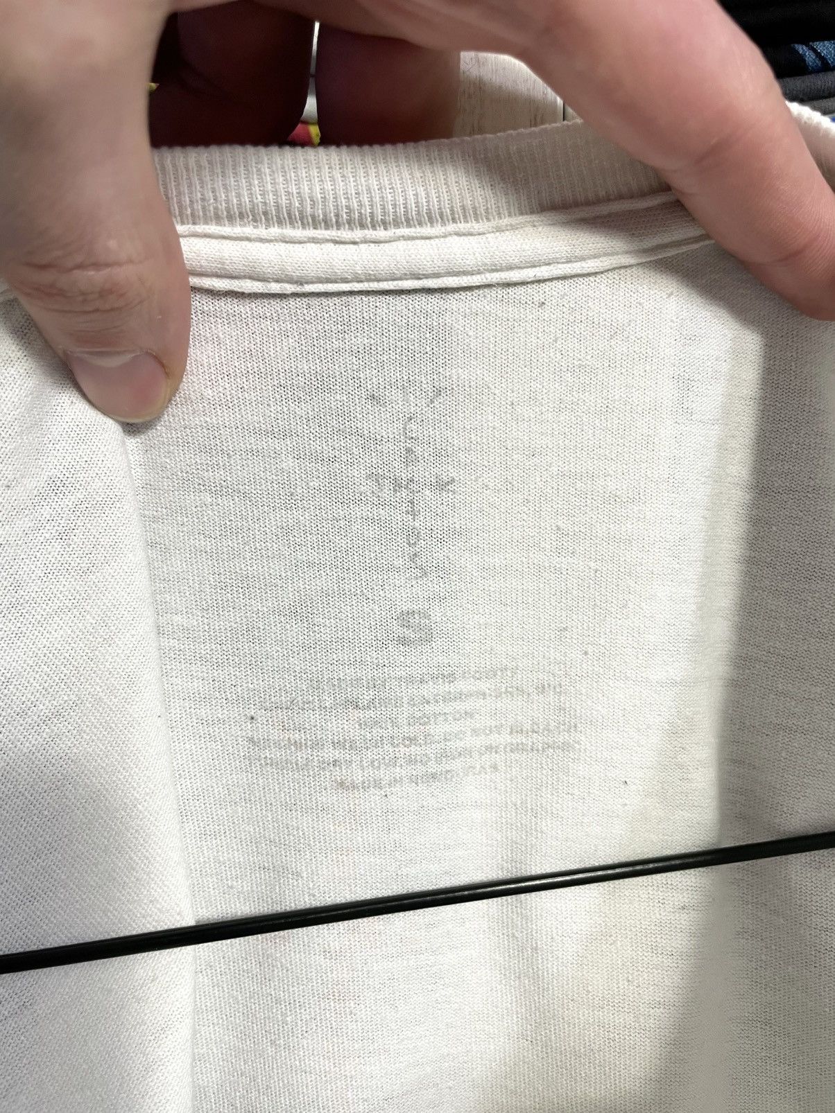 Travis Scott Travis Scott Cactus Jack Flame Logo T-Shirt Size S White Size US S / EU 44-46 / 1 - 4 Thumbnail