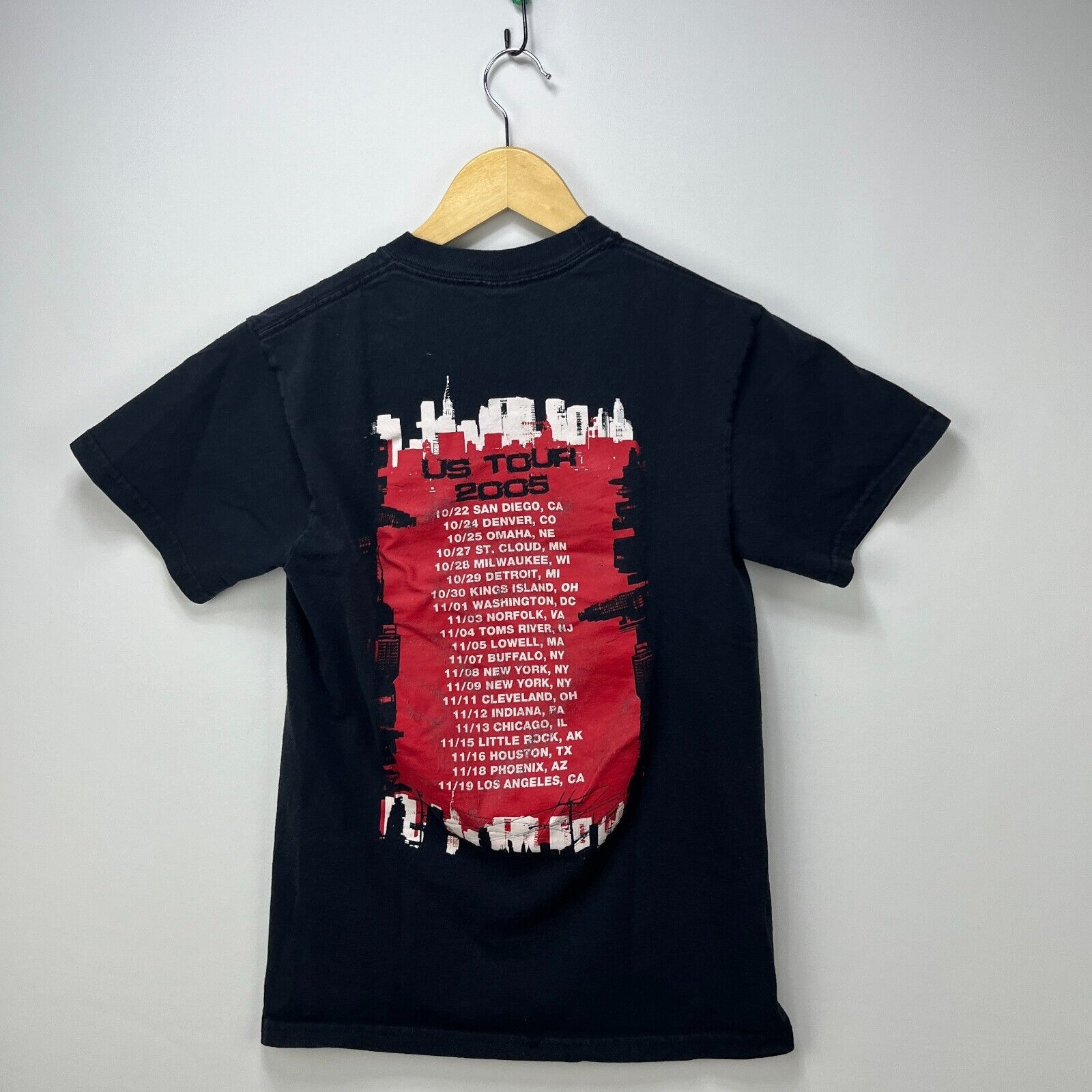 Vintage Vintage Y2K Simple Plan Band US Tour T-Shirt Small Emo Punk Size US S / EU 44-46 / 1 - 4 Thumbnail