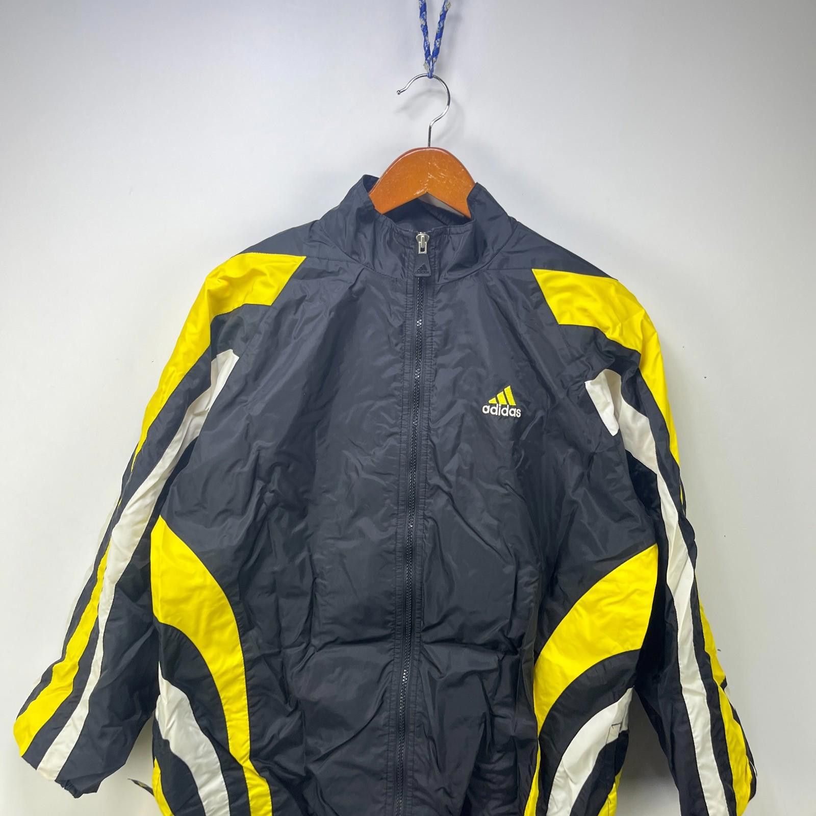 Adidas Vintage 90s Adidas Windbreaker Jacket Youth XL Size US XL / EU 56 / 4 - 2 Thumbnail