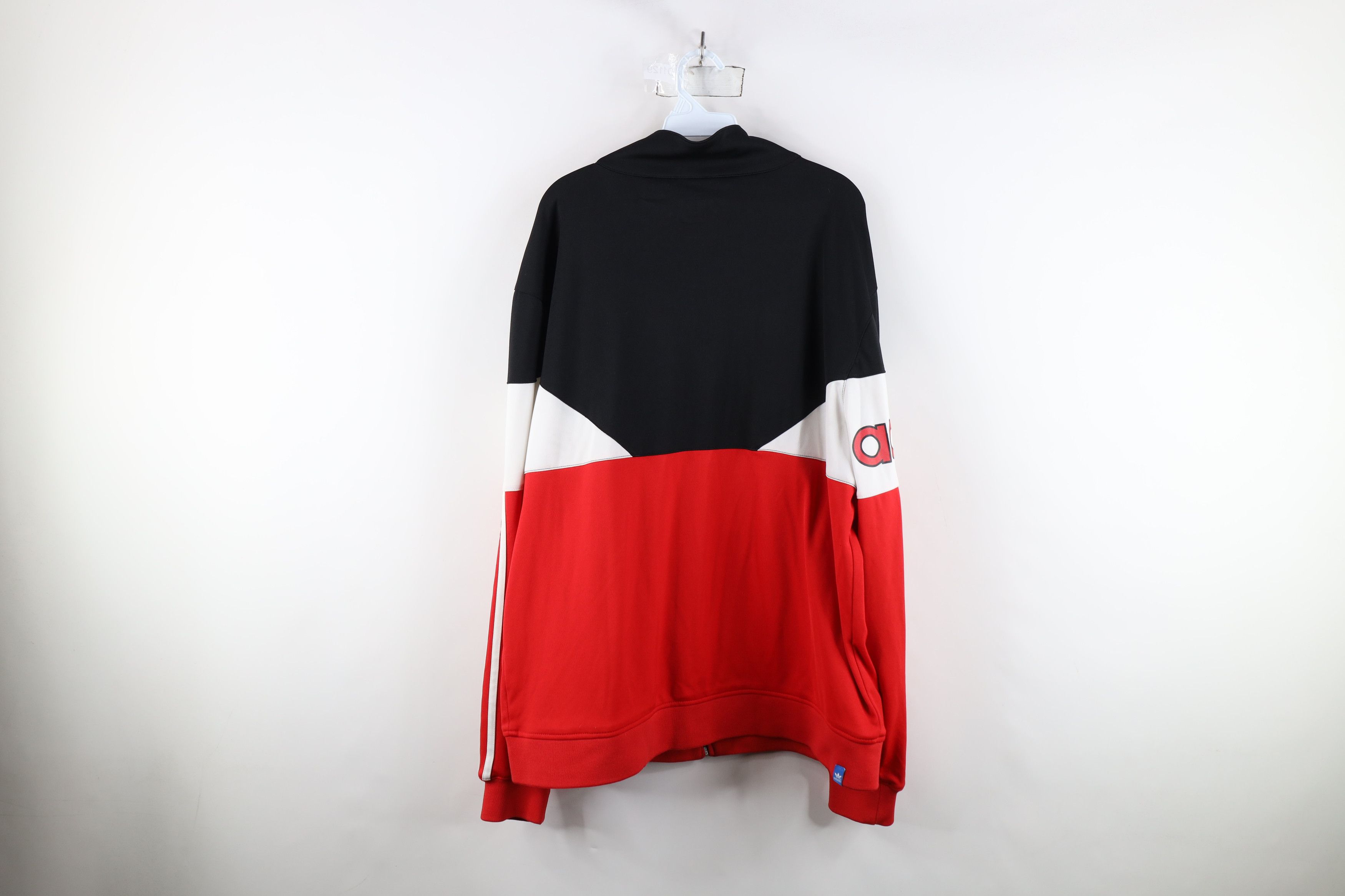 Adidas × Vintage Retro Adidas Chicago Bulls Basketball Warm Up Track Jacket Size US XL / EU 56 / 4 - 15 Thumbnail