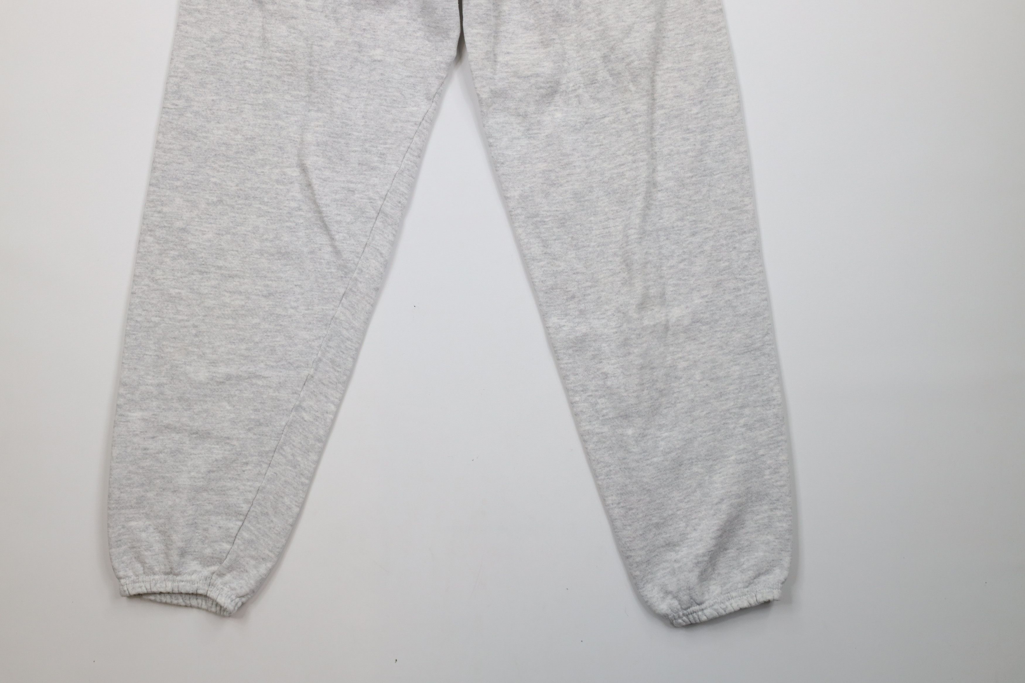 Vintage Vintage 90s Streetwear Cuffed Sweatpants Joggers Gray USA Size US 34 / EU 50 - 4 Thumbnail