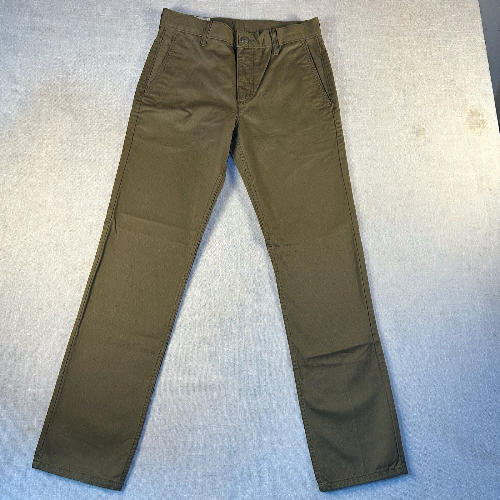 Levi's Levi's Tapered Khaki Brown/green Cotton Pants Men's 30x32 Size US 30 / EU 46 - 1 Thumbnail