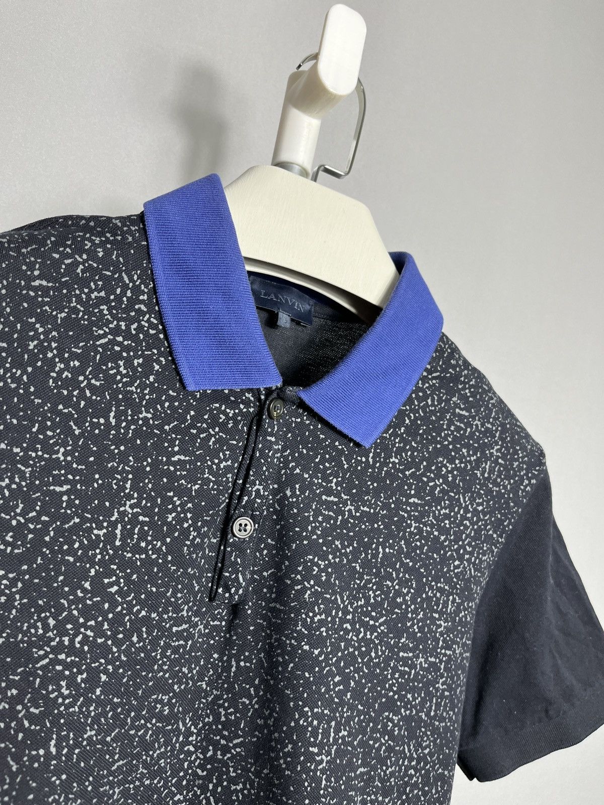 Lanvin Lanvin mens polo shirt blue cotton short sleeve streetwear Size US M / EU 48-50 / 2 - 2 Thumbnail