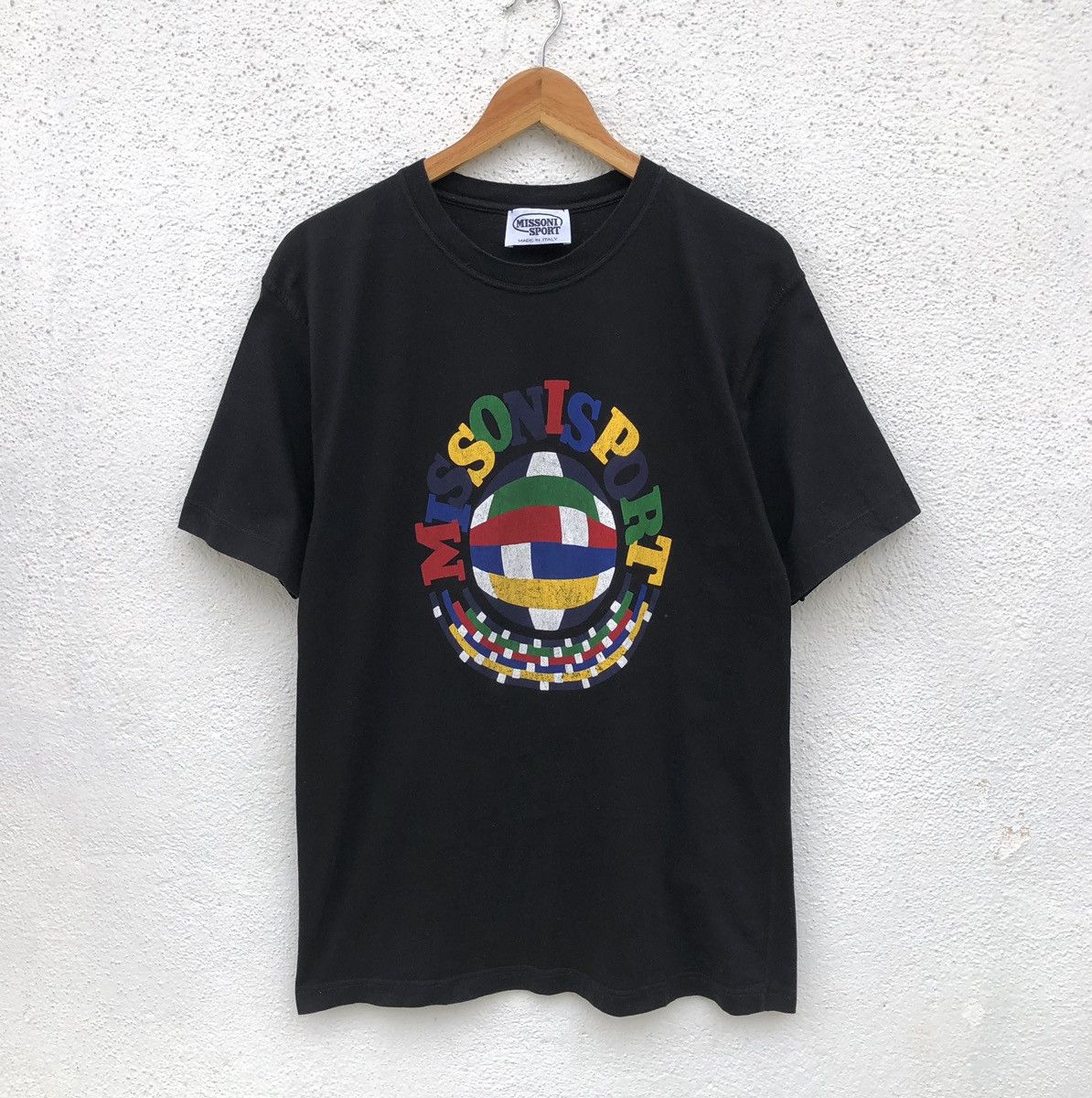 Missoni MISSONI SPORT MADE IN ITALY Big Logo T-Shirt Size US M / EU 48-50 / 2 - 1 Thumbnail