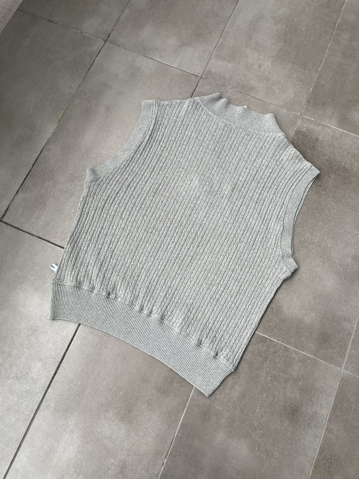 Martin Asbjorn !DS! SS22 Martin Asbjorn Chase Grey Melange Vest Size US XL / EU 56 / 4 - 14 Thumbnail