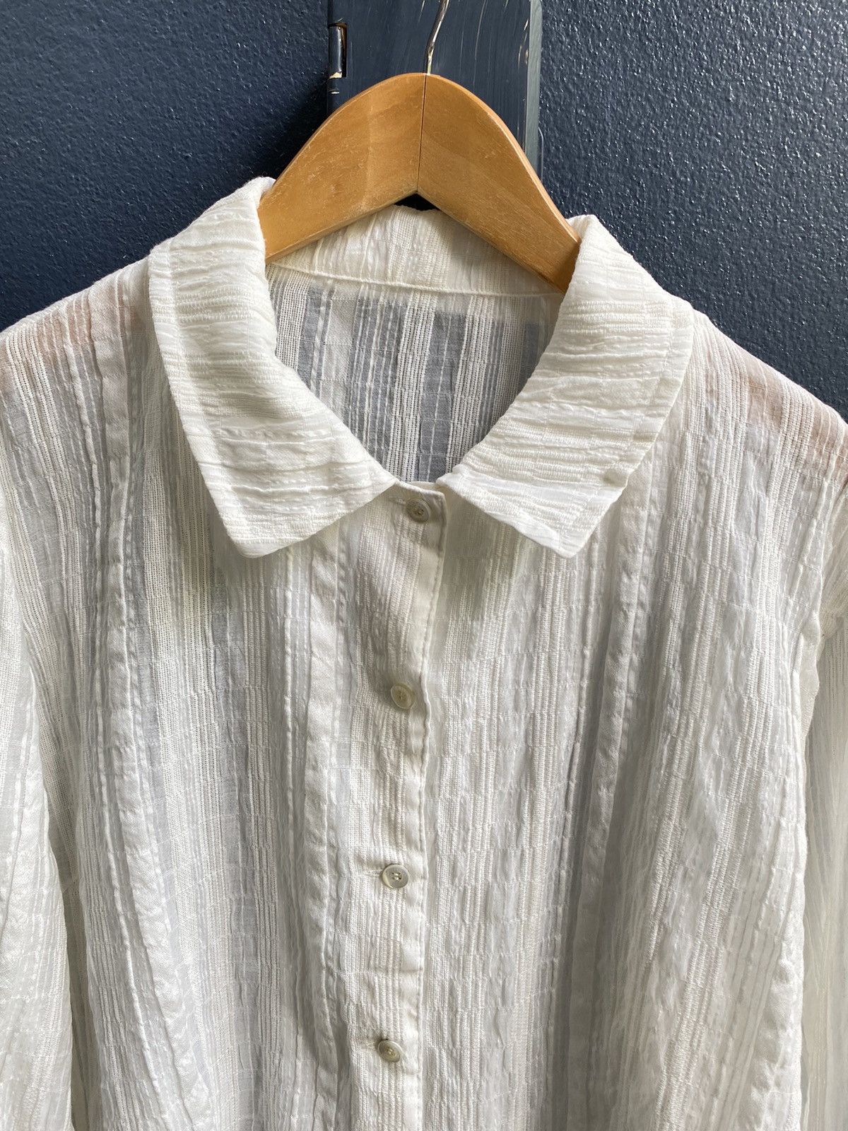 Kenzo KENZO off white blouse shirt Size ONE SIZE - 7 Thumbnail