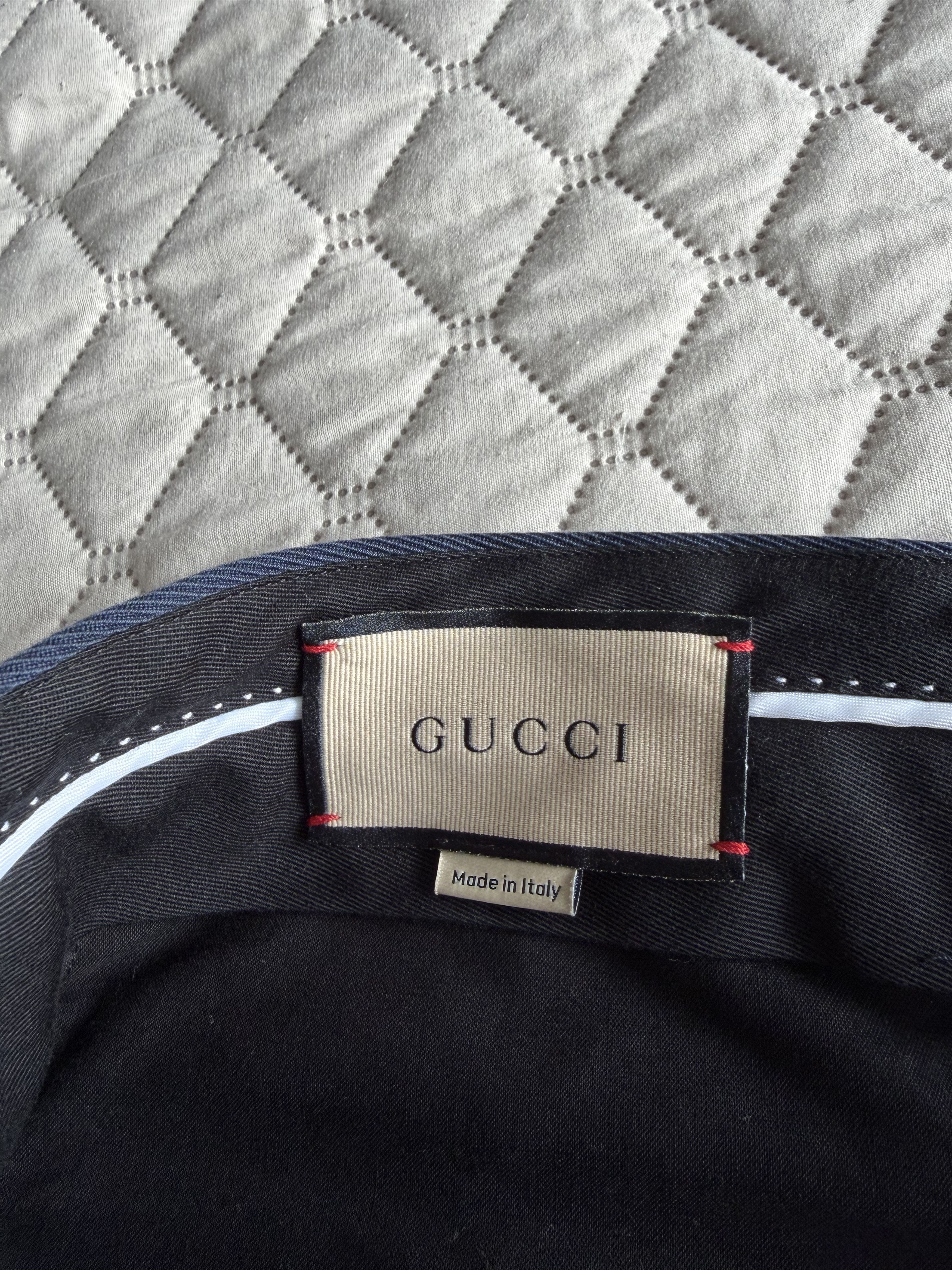 Gucci Blue Gucci Trousers Size 34R - 6 Thumbnail