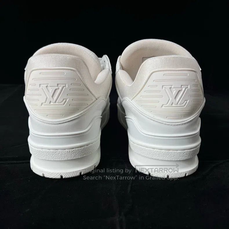 Louis Vuitton Louis Vuitton Trainer Pure White Board Shoes Size US 9 / EU 42 - 5 Thumbnail