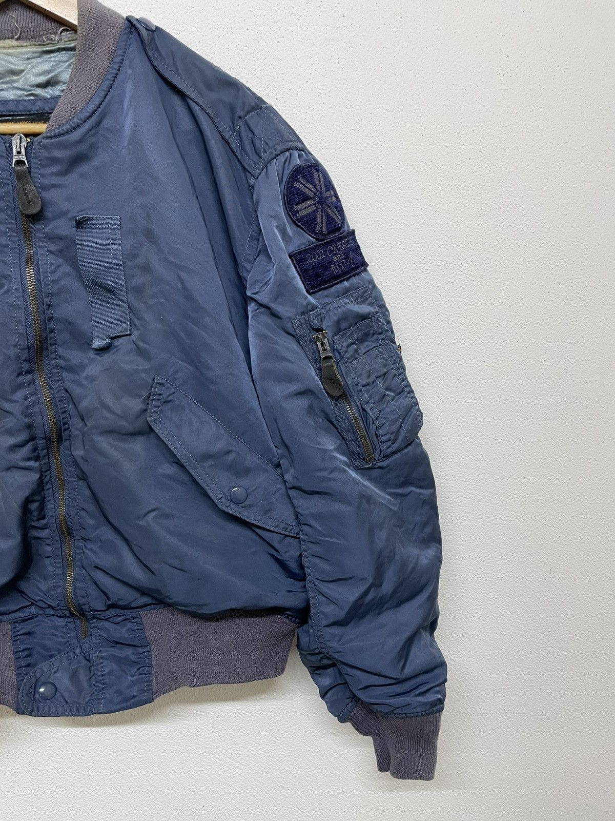 Alpha Industries Vintage Alpha Industries L-2A Flight Bomber Jacket Size US L / EU 52-54 / 3 - 4 Thumbnail