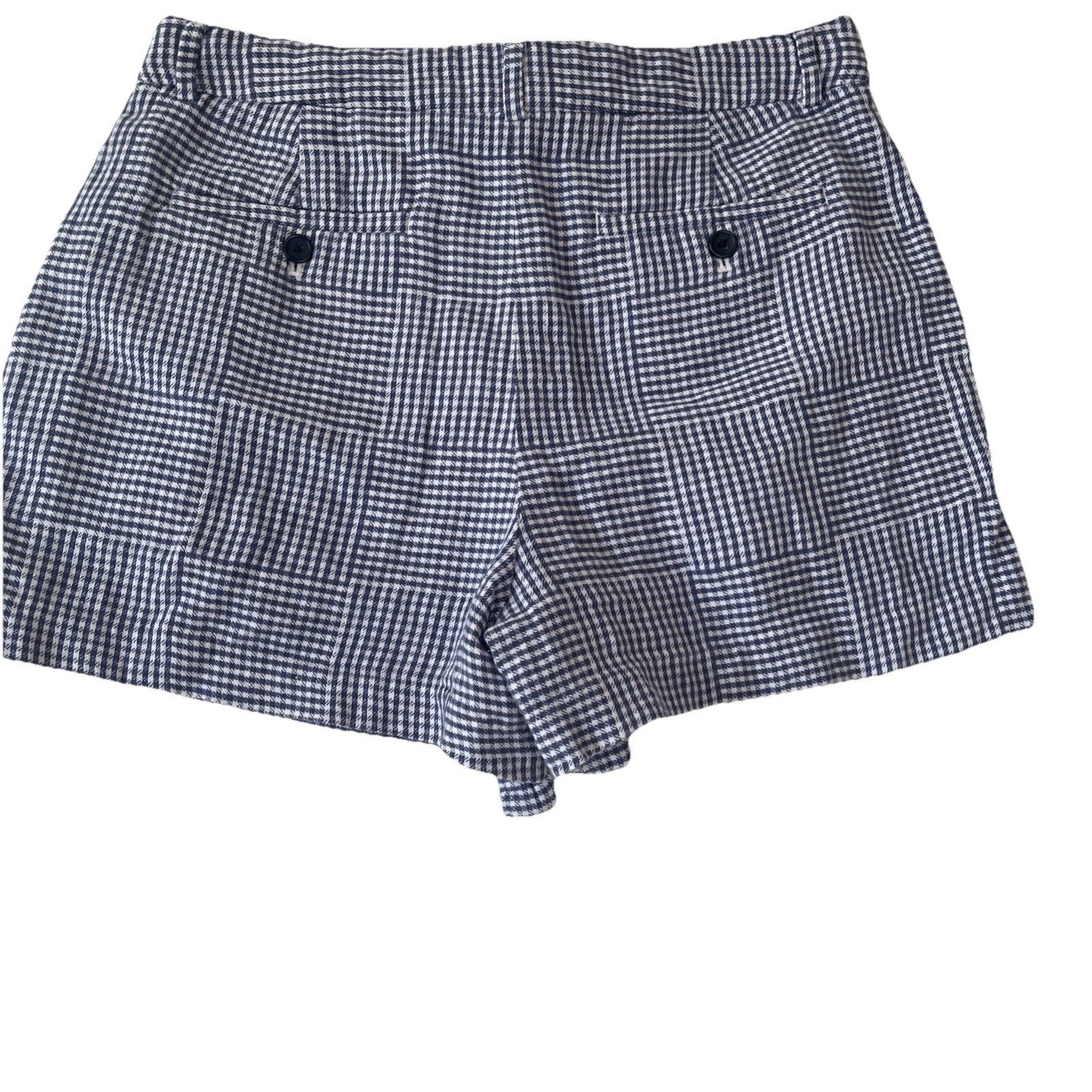 Banana Republic Banana Republic Belted Blue & White Gingham Shirts Size 10 Size 32" / US 10 / IT 46 - 3 Thumbnail