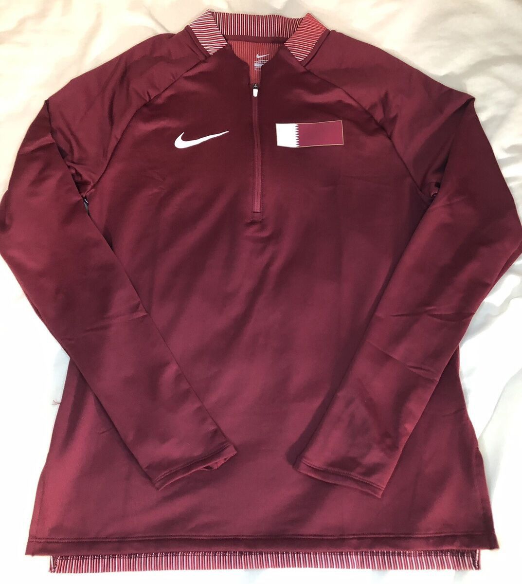 Nike Nike Pro Elite Team Qatar Jacket Super RARE Size US M / EU 48-50 / 2 - 2 Thumbnail