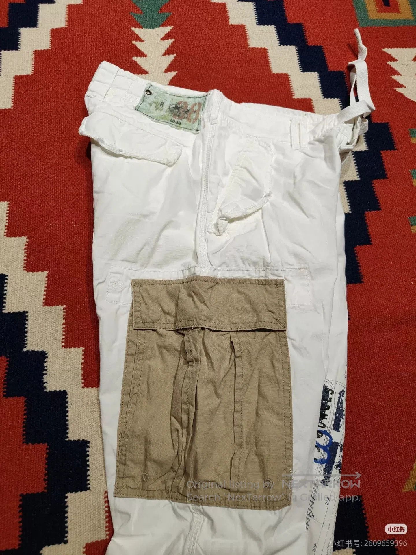 RRL Ralph Lauren RL RRL Nautical Cargo Pants. Size US 30 / EU 46 - 6 Thumbnail